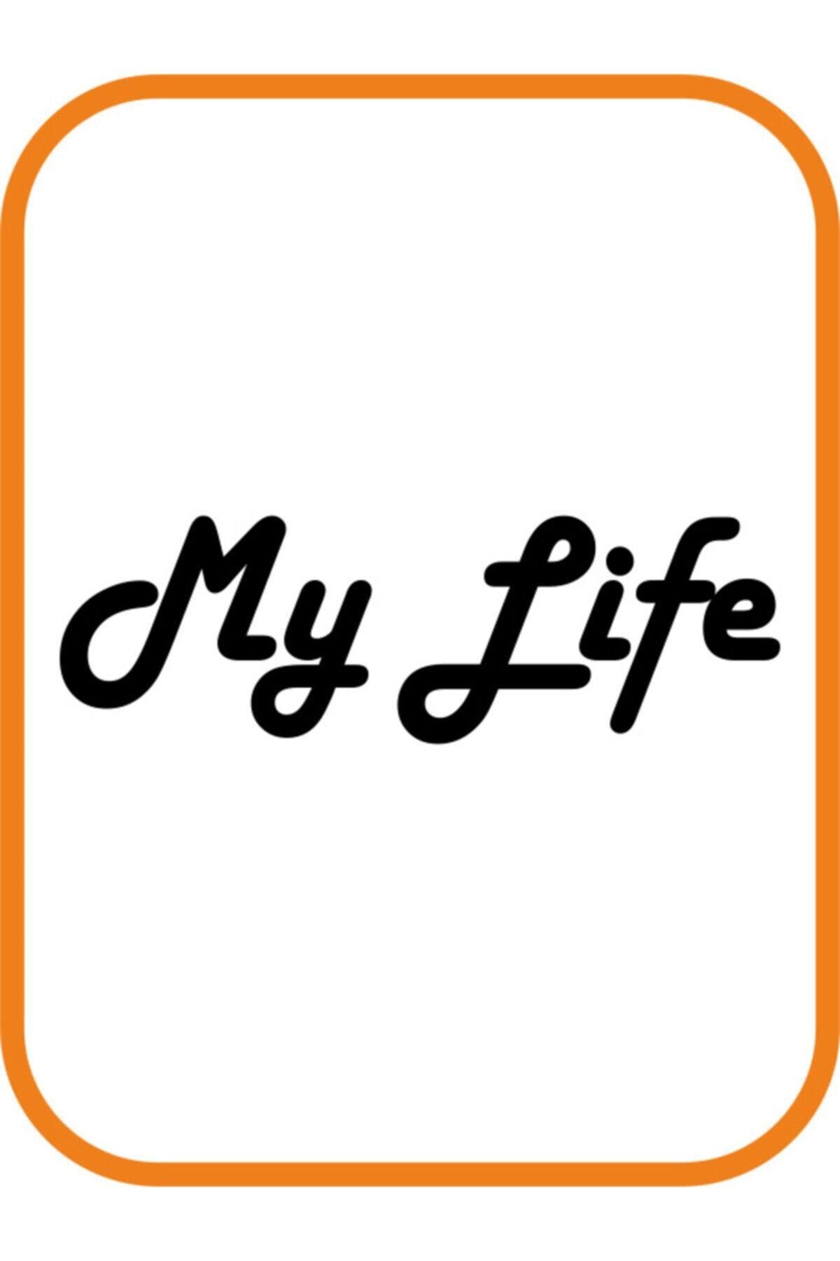 My Life - Benim Hayatım Oto Motor özel yeni sticker Siyah 20*7 Cm