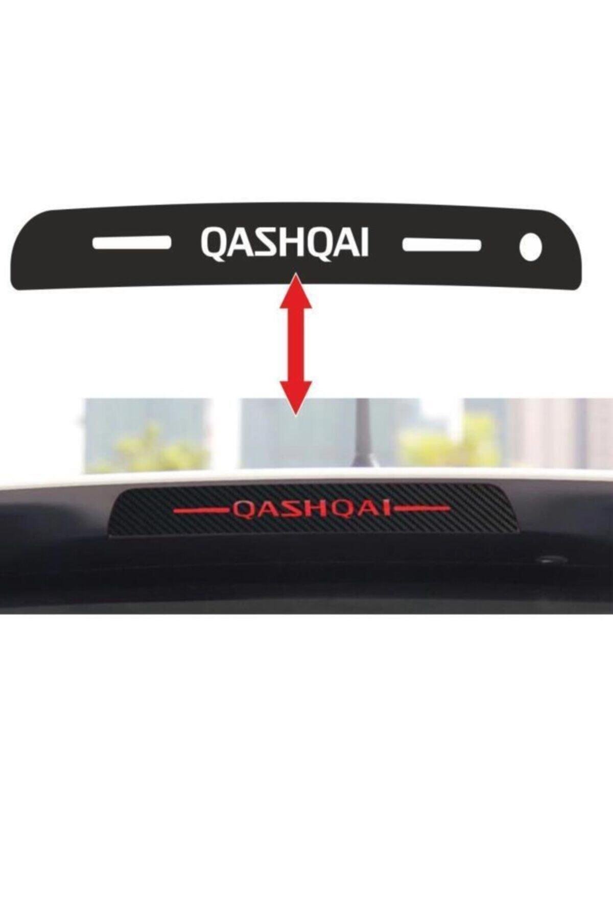 Nissan Qashqai İçin şık tasarım karbon sticker seti Aksesuar Arka Stop Lambası özel yeni sticker