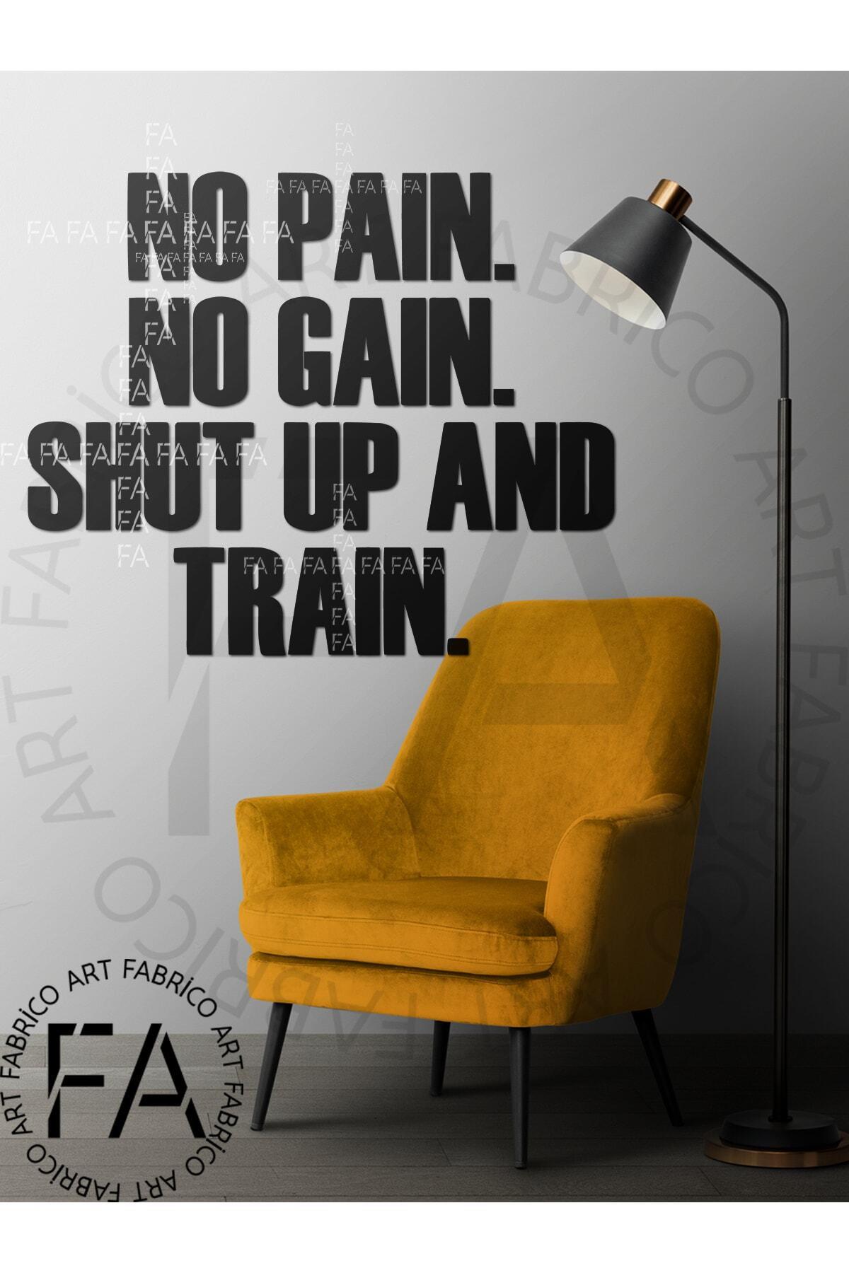 No Pain No Gain Motivasyon Duvar özel yeni stickerı