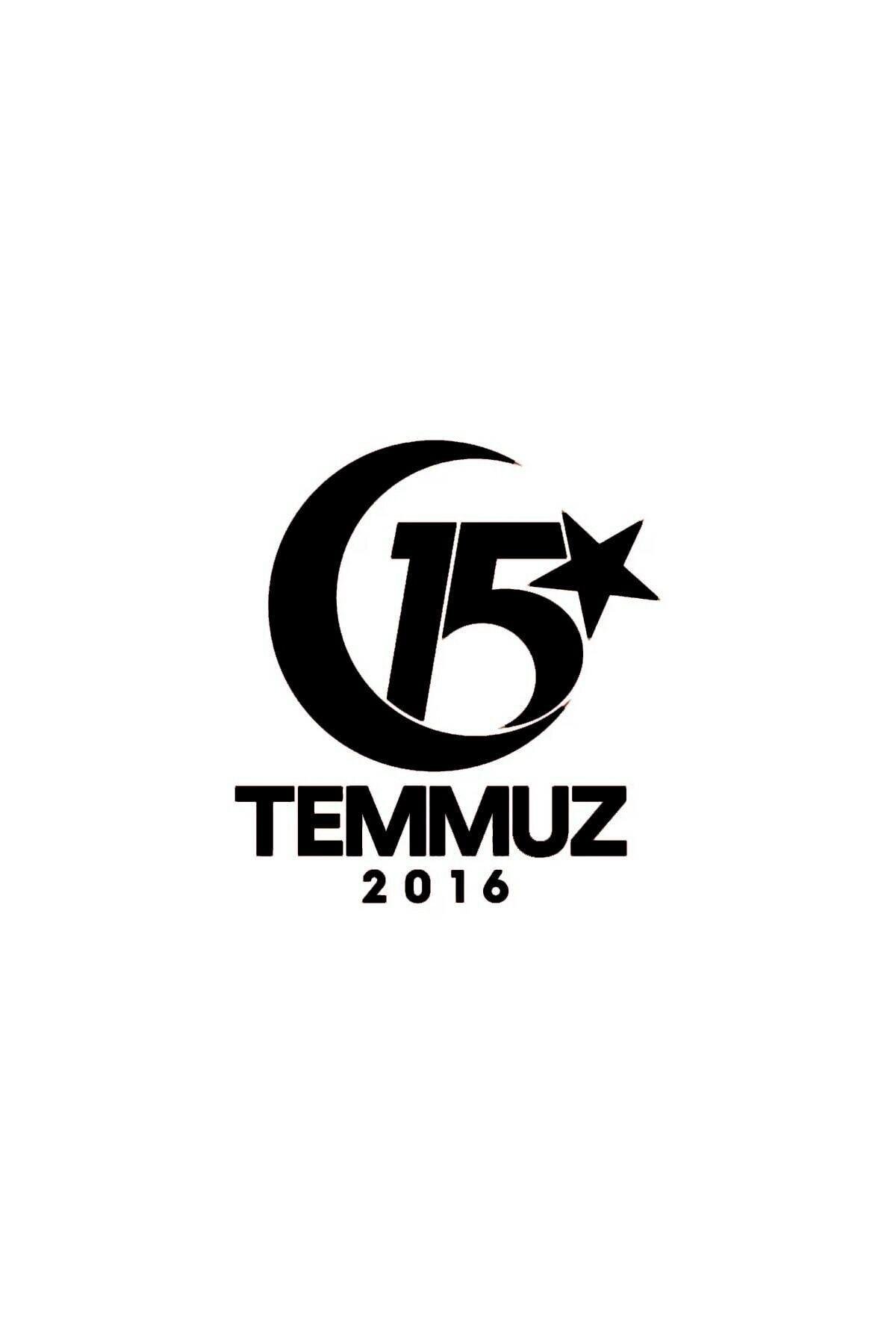 On Beş Temmuz Oto Cam özel yeni sticker 18*20 Cm