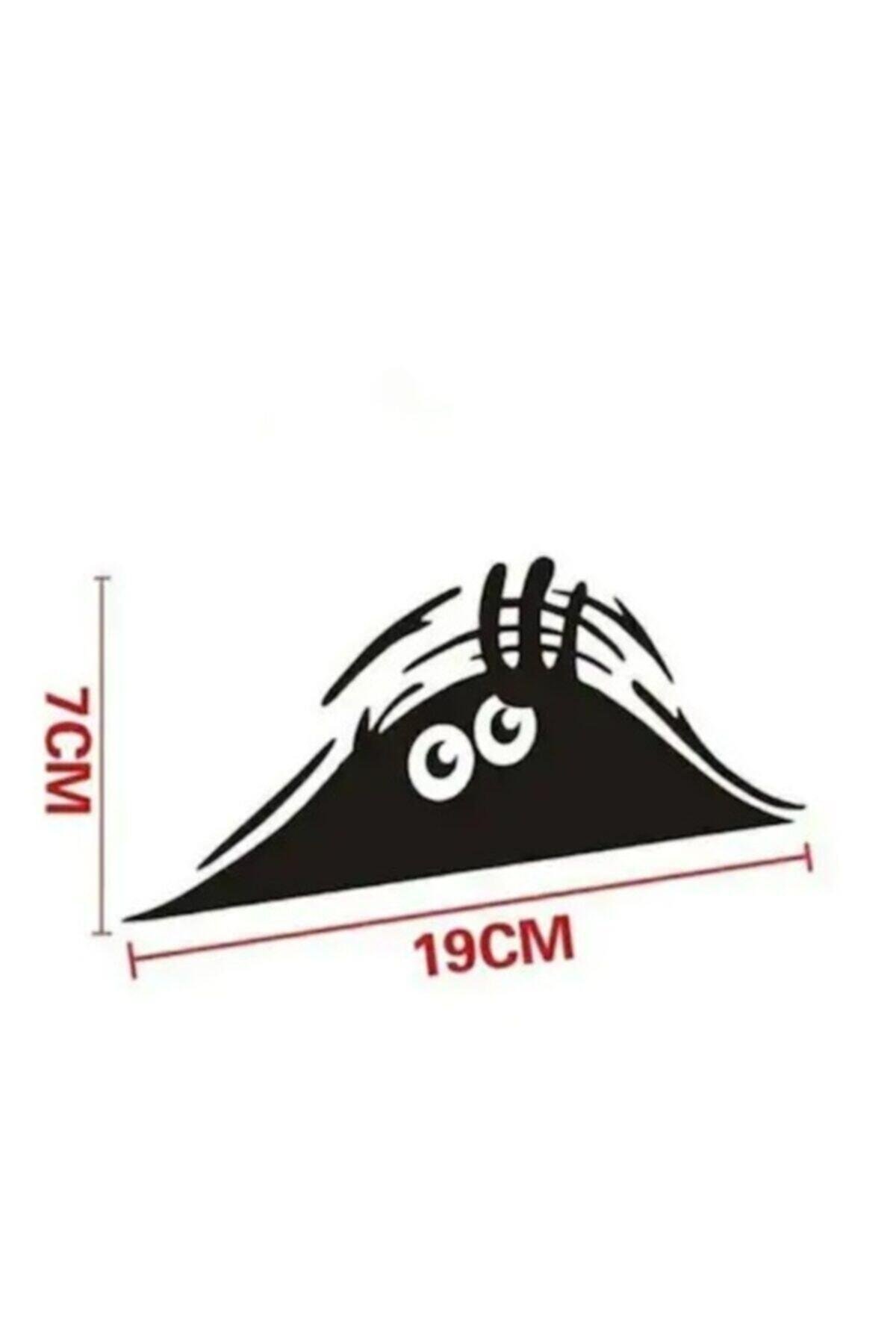 Oto Gözler özel yeni sticker. Yapıştırma Bagaj Bakan özel yeni sticker Yapıştırma