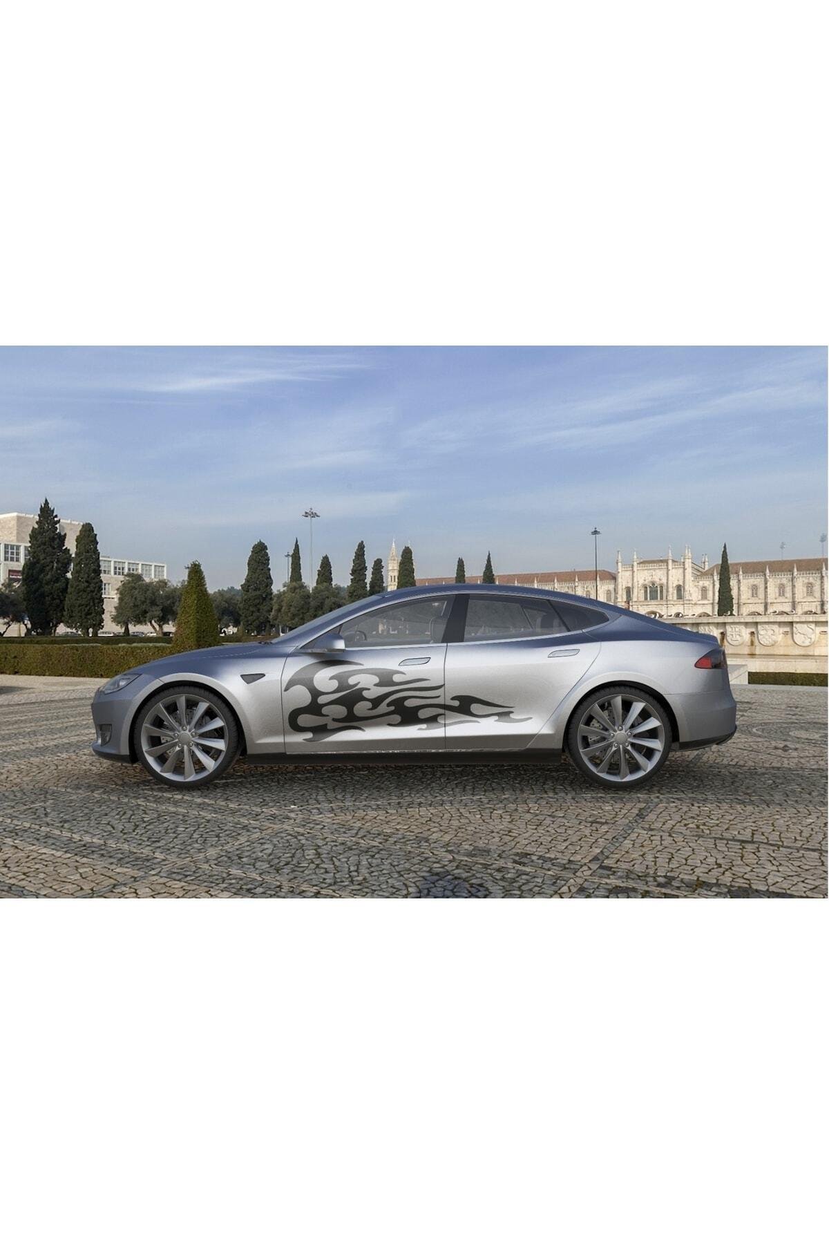 Oto Yan özel yeni sticker 2 Li