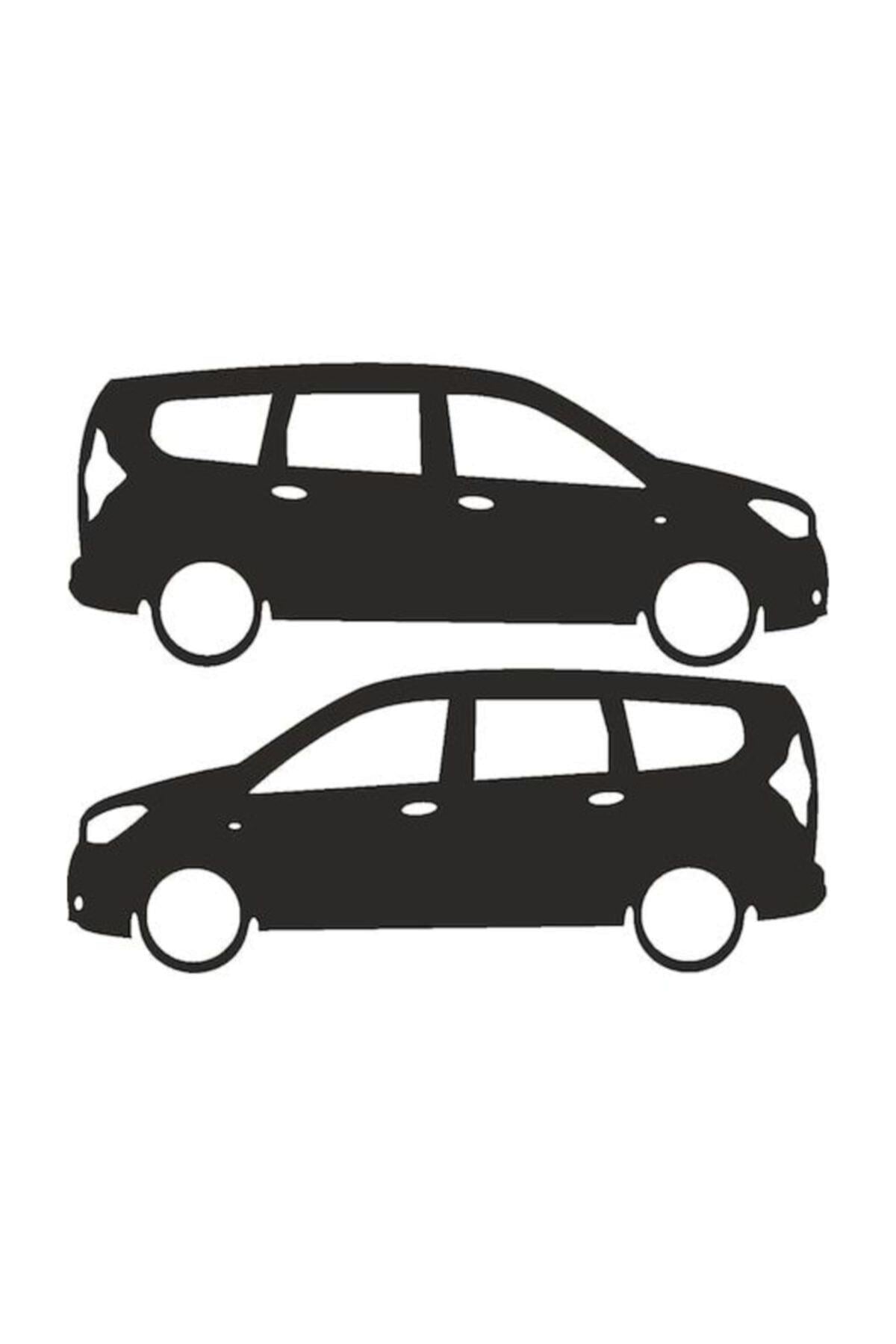 Otomobil Tasarım Oto özel yeni sticker Model 13 Siyah 16*6 Cm