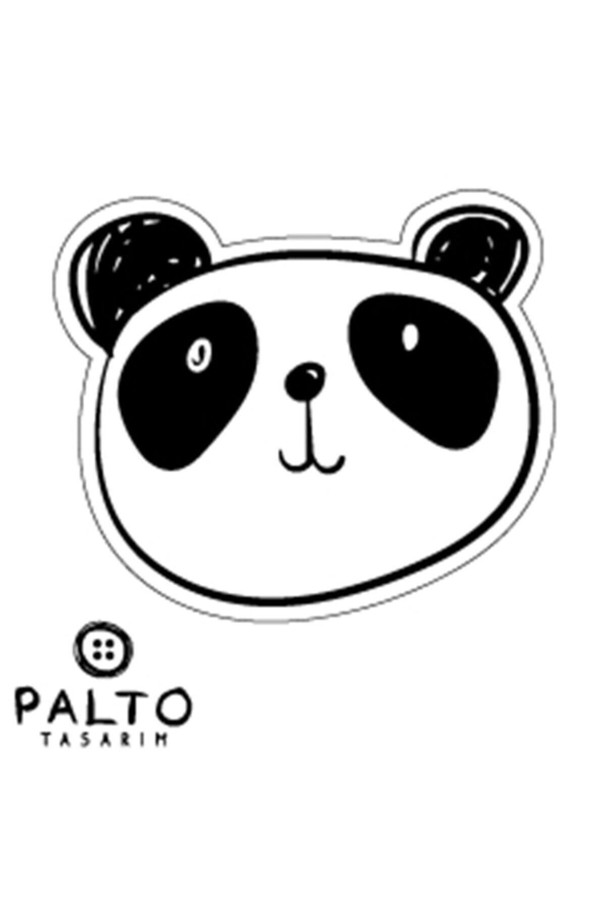 Panda Tasarım Oto özel yeni sticker Siyah
