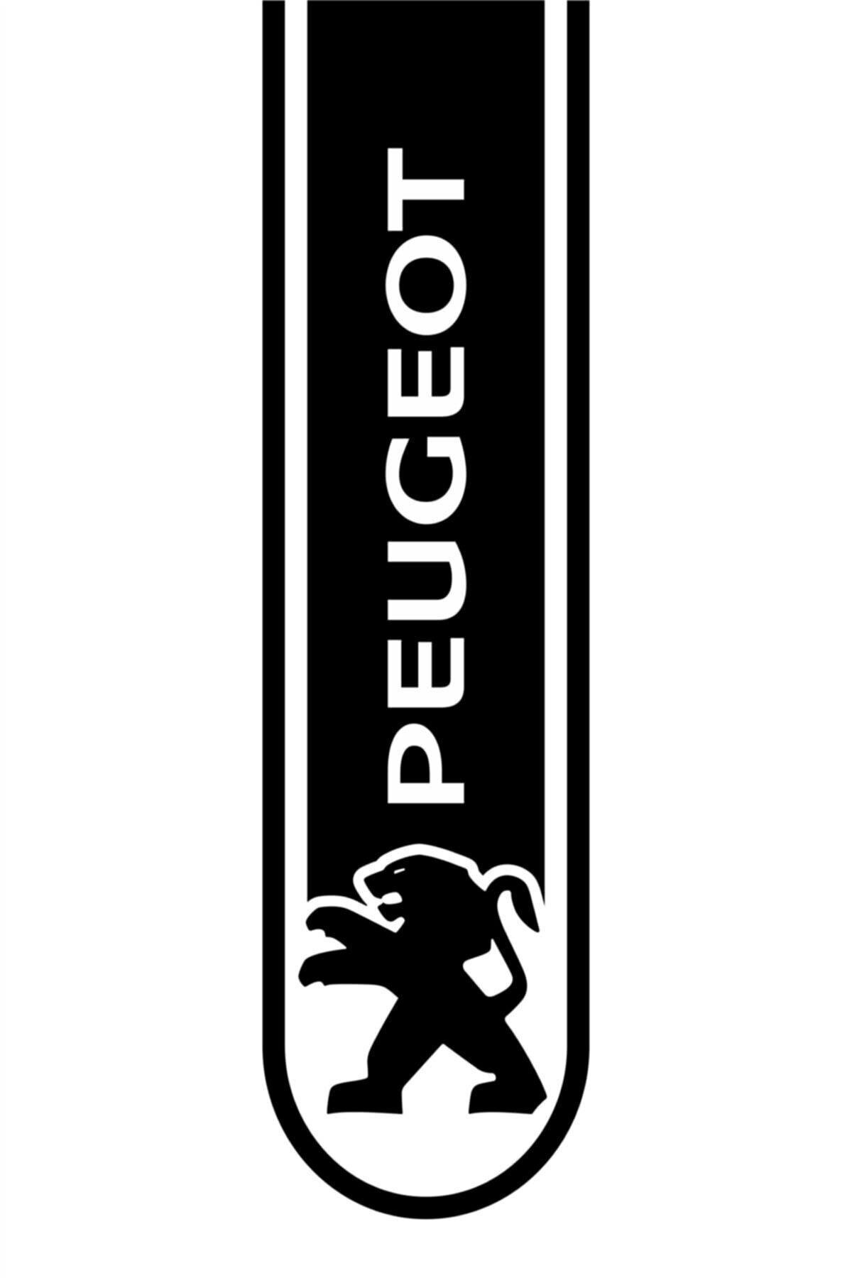 Peugeot Kaput Şerit Oto özel yeni sticker özel yeni sticker 59*16 Cm