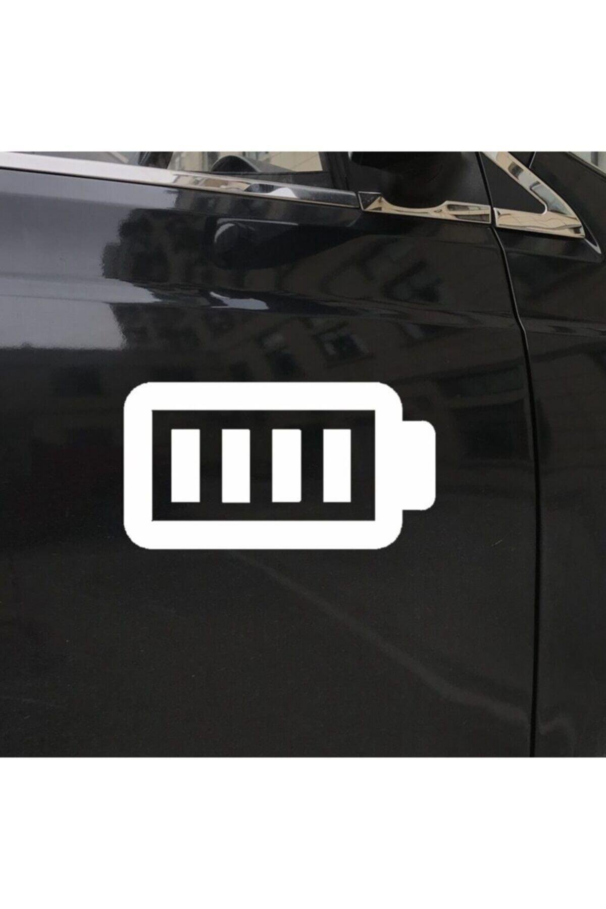 Pil Tasarım Su Geçirmez Çıkarılabilir Oto özel yeni sticker 19*10 Cm