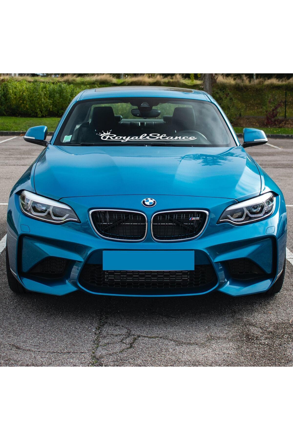 Royal Stance Oto özel yeni sticker Beyaz 55*18 Cm