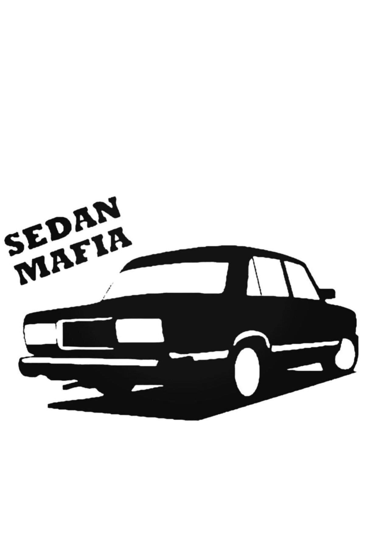 Sedan Mafia Tasarım Oto özel yeni sticker Model B 20*15 Cm