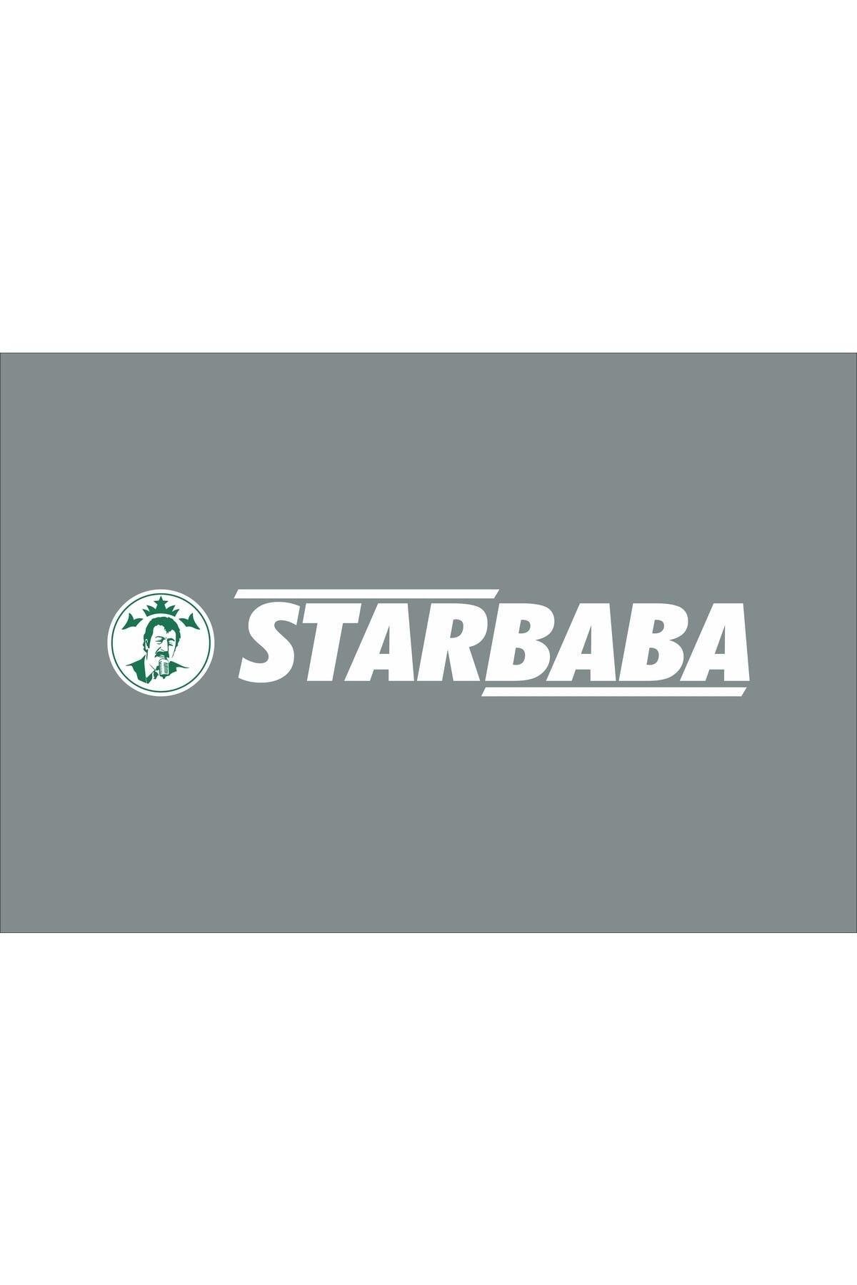 Starbaba Oto özel yeni sticker Beyaz 30*5 Cm