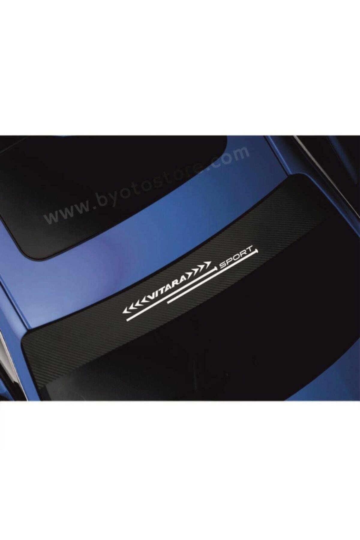 Suzuki Vitara İçin şık tasarım karbon sticker seti Aksesuar Oto Ön Cam Oto özel yeni sticker Karbon