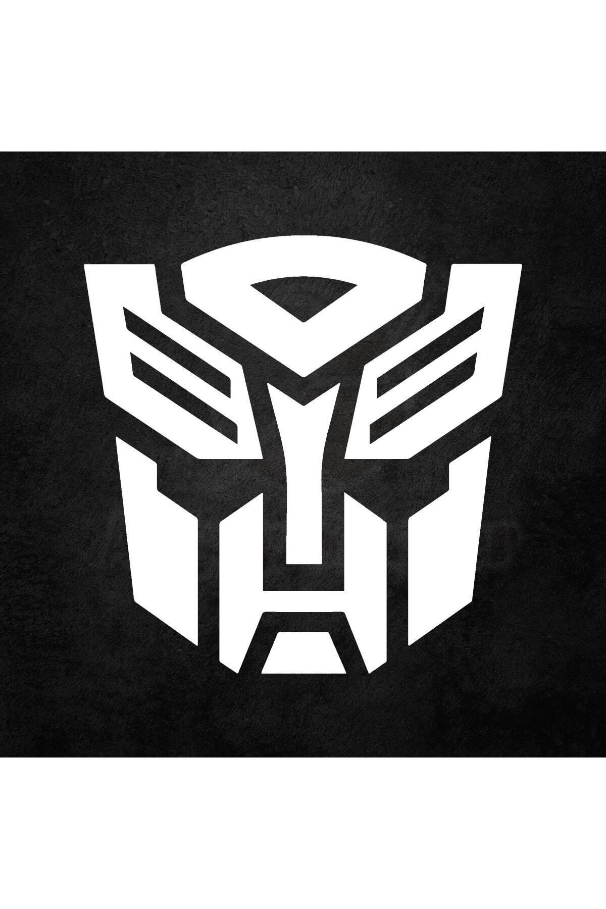 Transformers Oto özel yeni sticker Beyaz 20*20 Cm