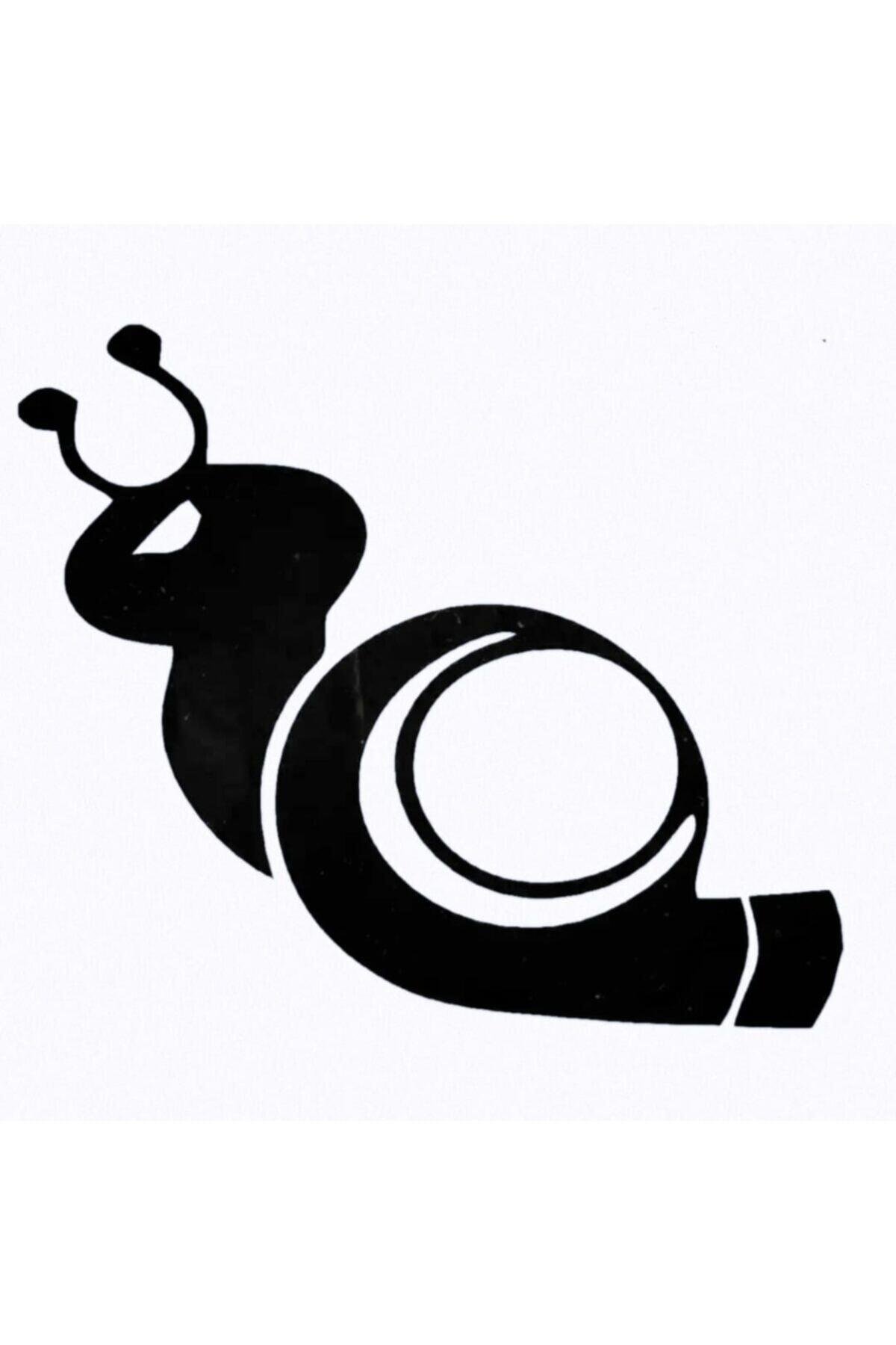 Turbo Salyangoz Oto özel yeni sticker 15*15 Cm