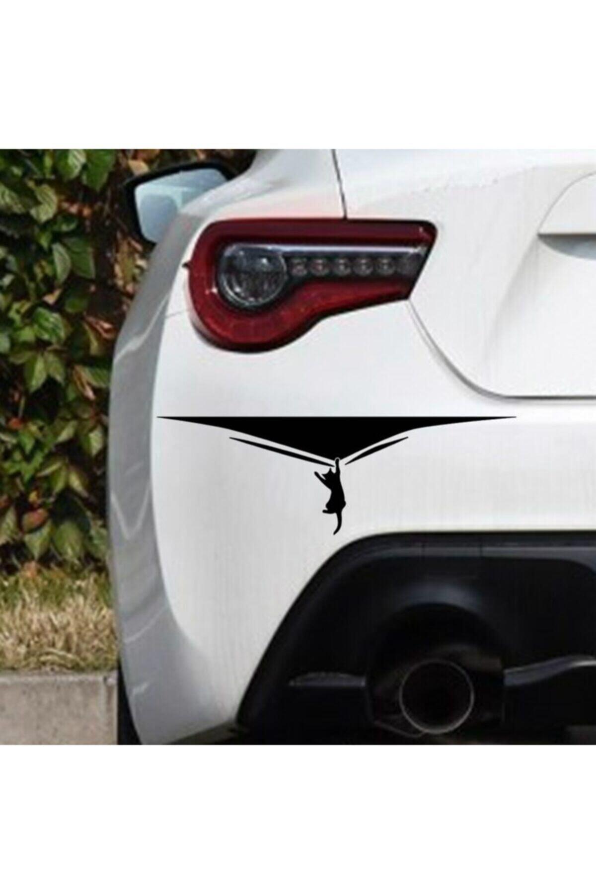 Tutunan Kedi özel yeni sticker 20*7 Cm