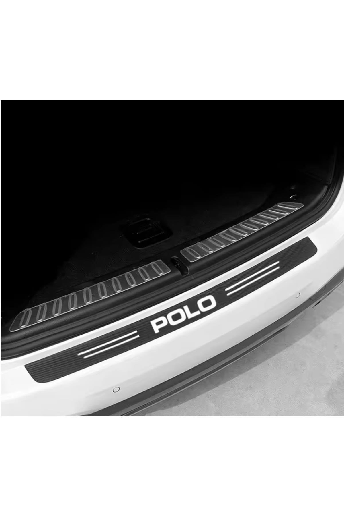 Volkswagen Polo İçin ŞIK TASARIM Oto Kapı eşikleri Sticker Karbon Set 5 Adet