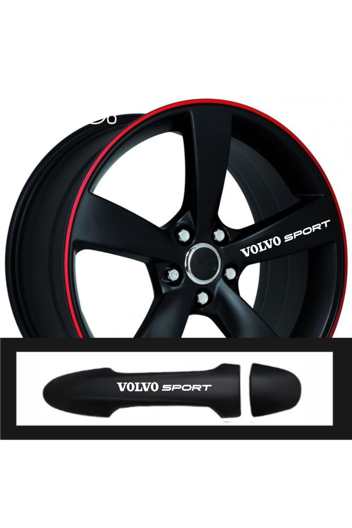 Volvo XC 40 Kapı Kolu Jant özel yeni sticker 10 Adet