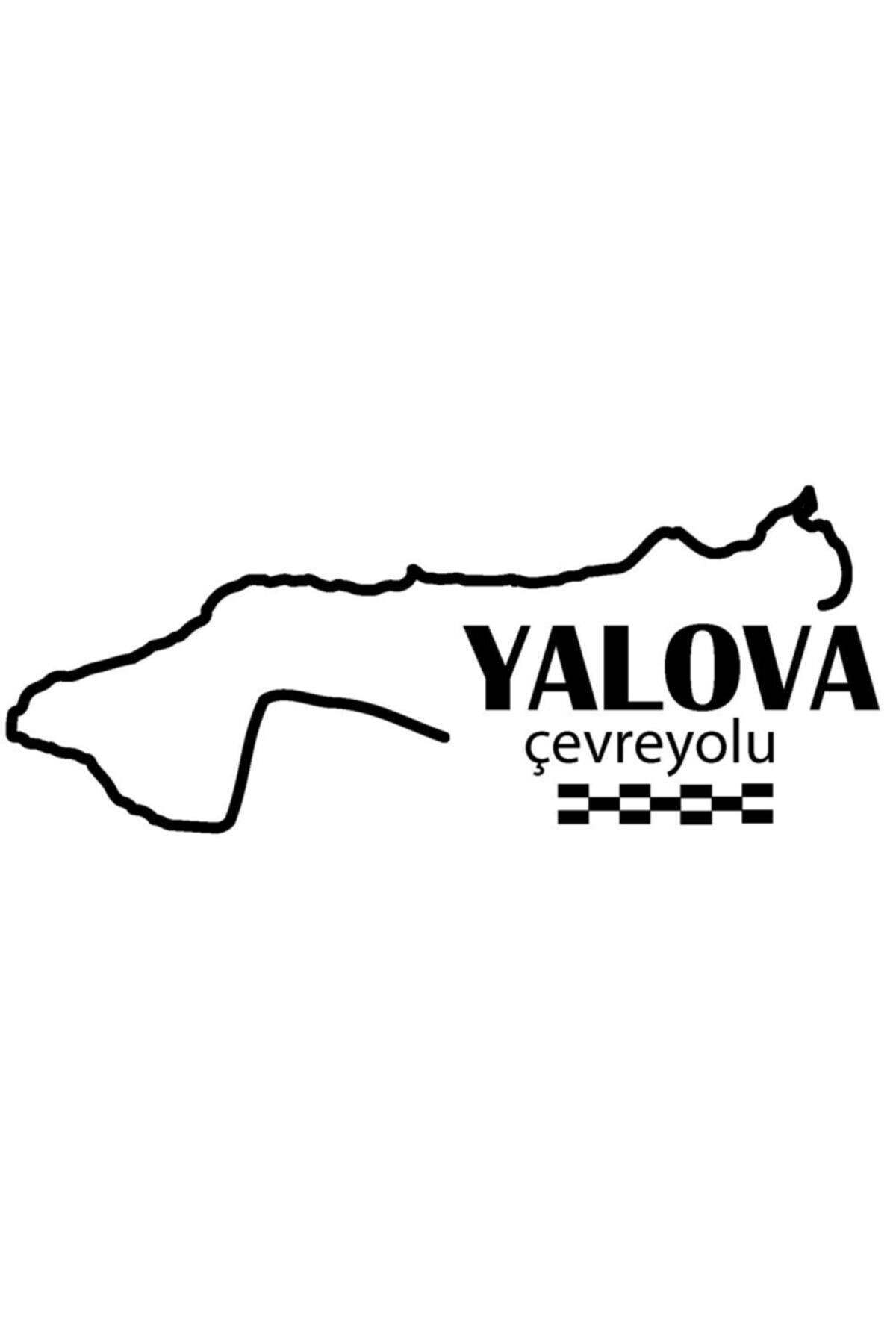 Yalova Çevreyolu özel yeni sticker 12*9 Cm