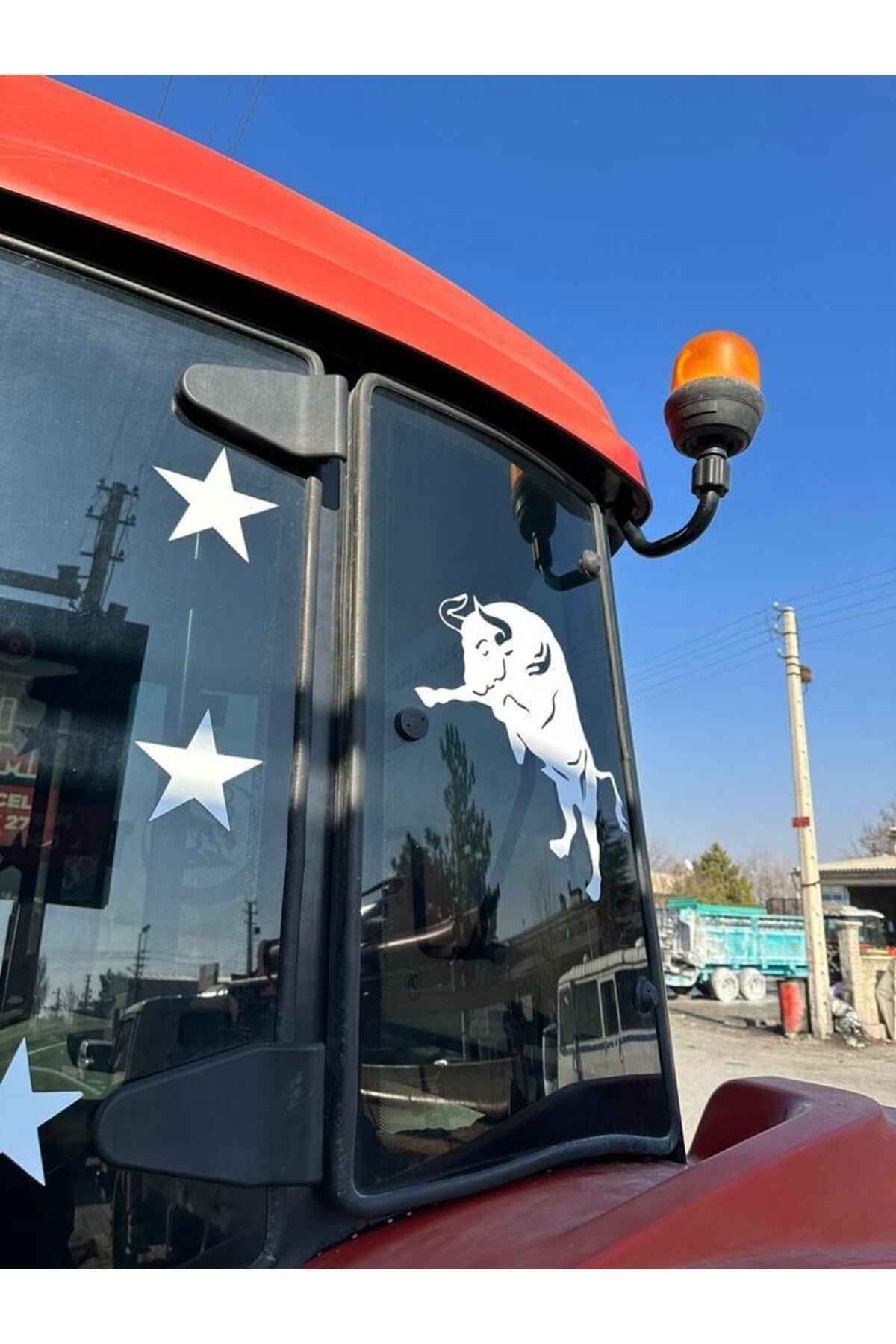 Zıplayan Boğa özel yeni sticker Oto Cam özel yeni sticker 40*40 Cm