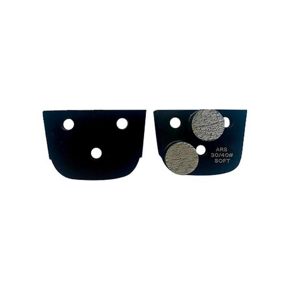 LAVINA VE HTG UYUMLU SİYAH METAL ELMAS 2 BUTON SEGMENTS 30/40 # SOFT BOND