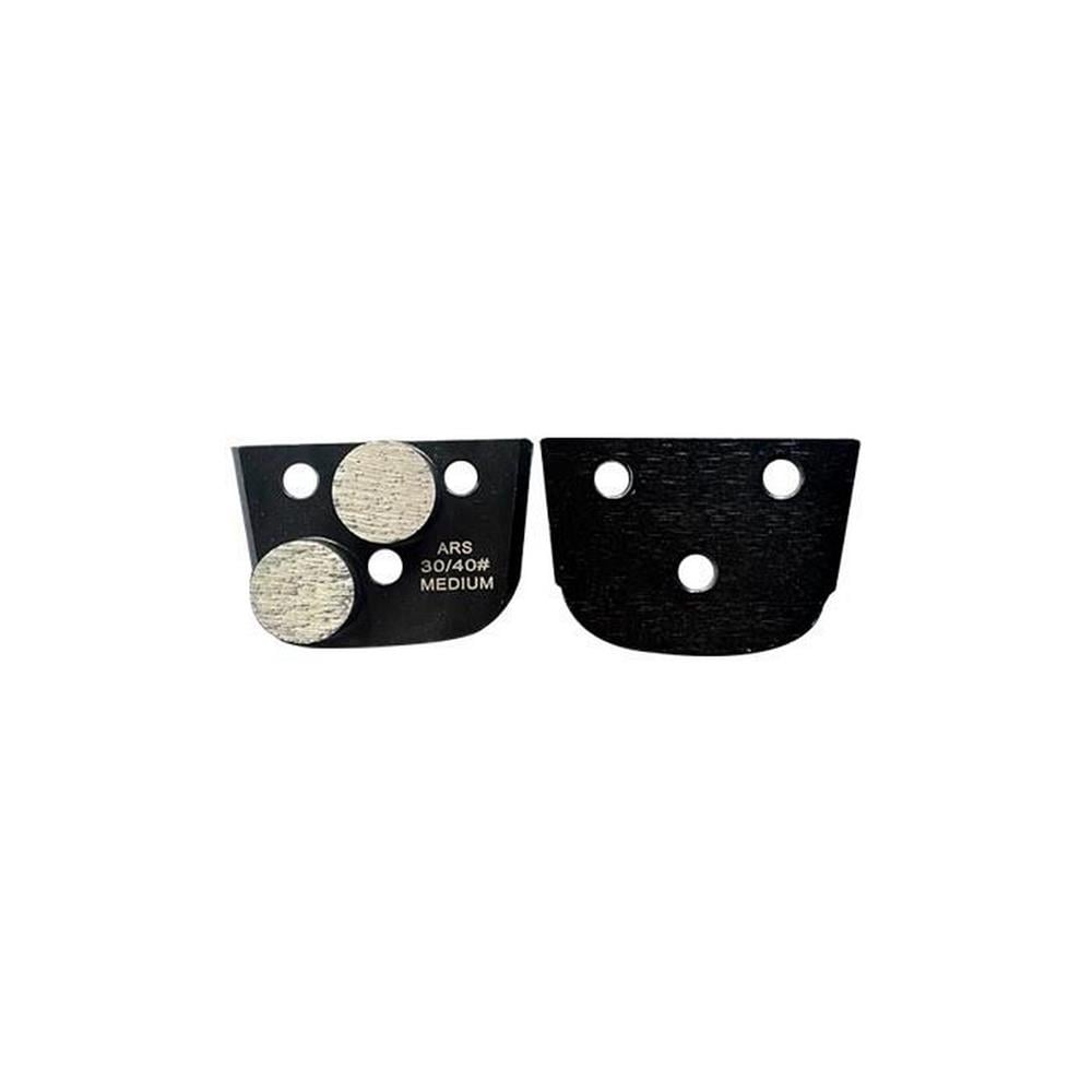 LAVINA VE HTG UYUMLU SİYAH METAL ELMAS 2 BUTON SEGMENTS 30/40 # MEDIUM BOND