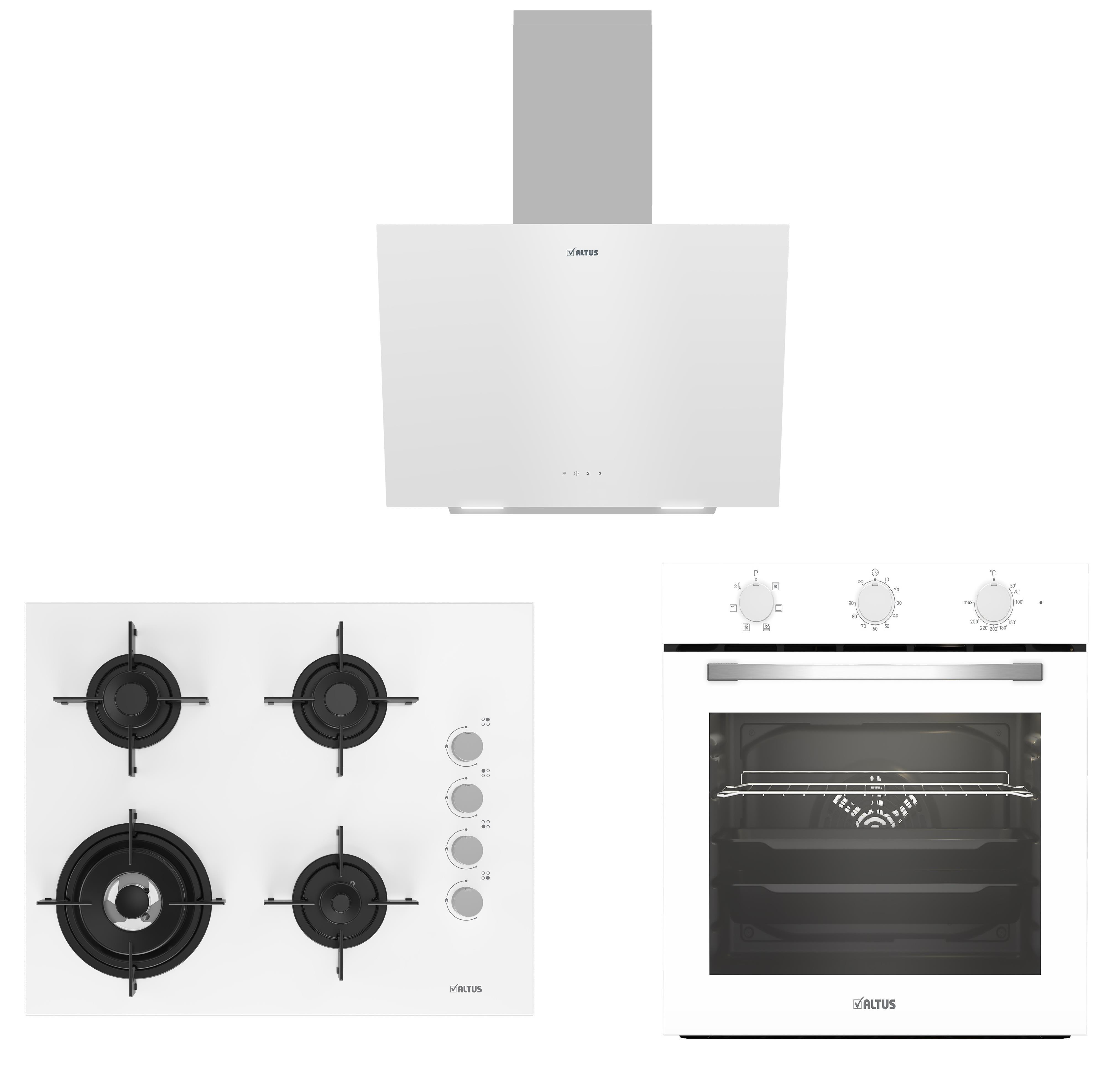 ALTUS BEYAZ ŞEF ANKASTRE SET