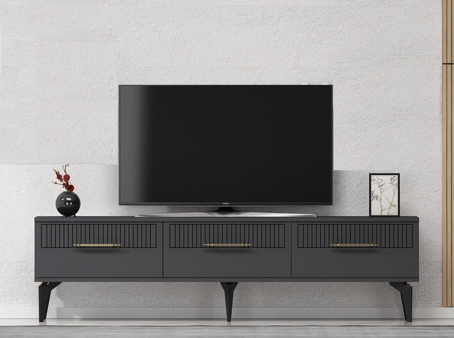 CANTEK ALVİN TV SEHPASI Kredi Kartsız, Peşinatsız, Elden Taksitle | Habipler AVM
