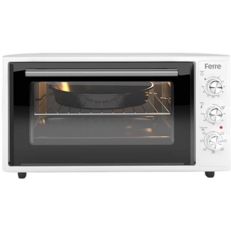 FERRE 45-710-ML (45 Litre - Çift Camlı) MİNİ FIRIN Kredi Kartsız, Peşinatsız, Elden Taksitle | Habipler AVM