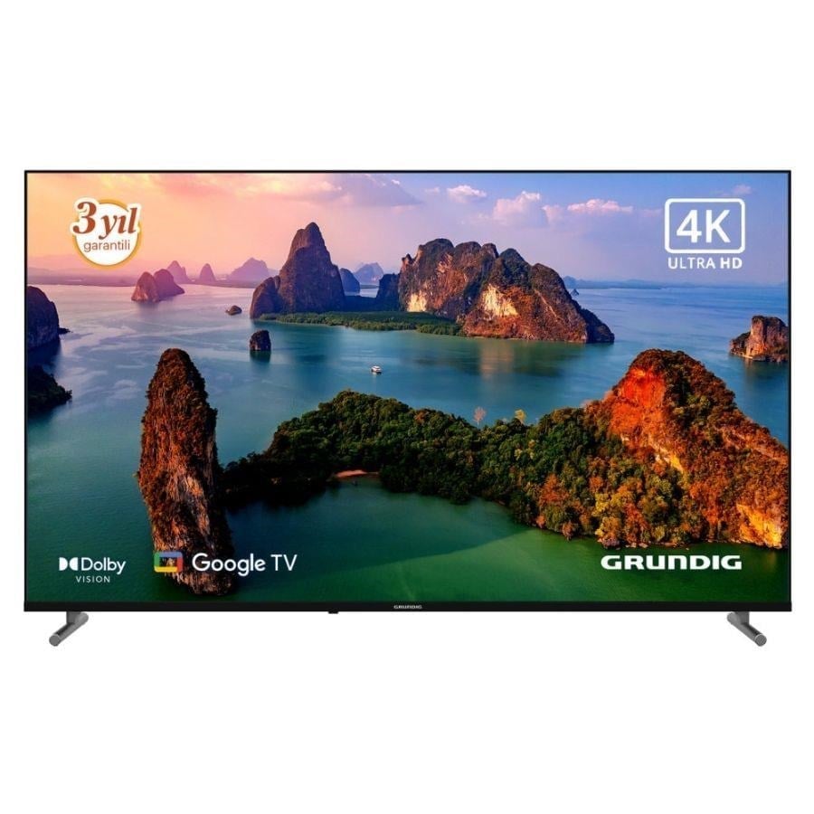 GRUNDIG 50 GKU 750 SMART GoogleTV 126 EKRAN UHD LED TELEVİZYON | Kredi Kartsız Elden Taksit | Habipler AVM