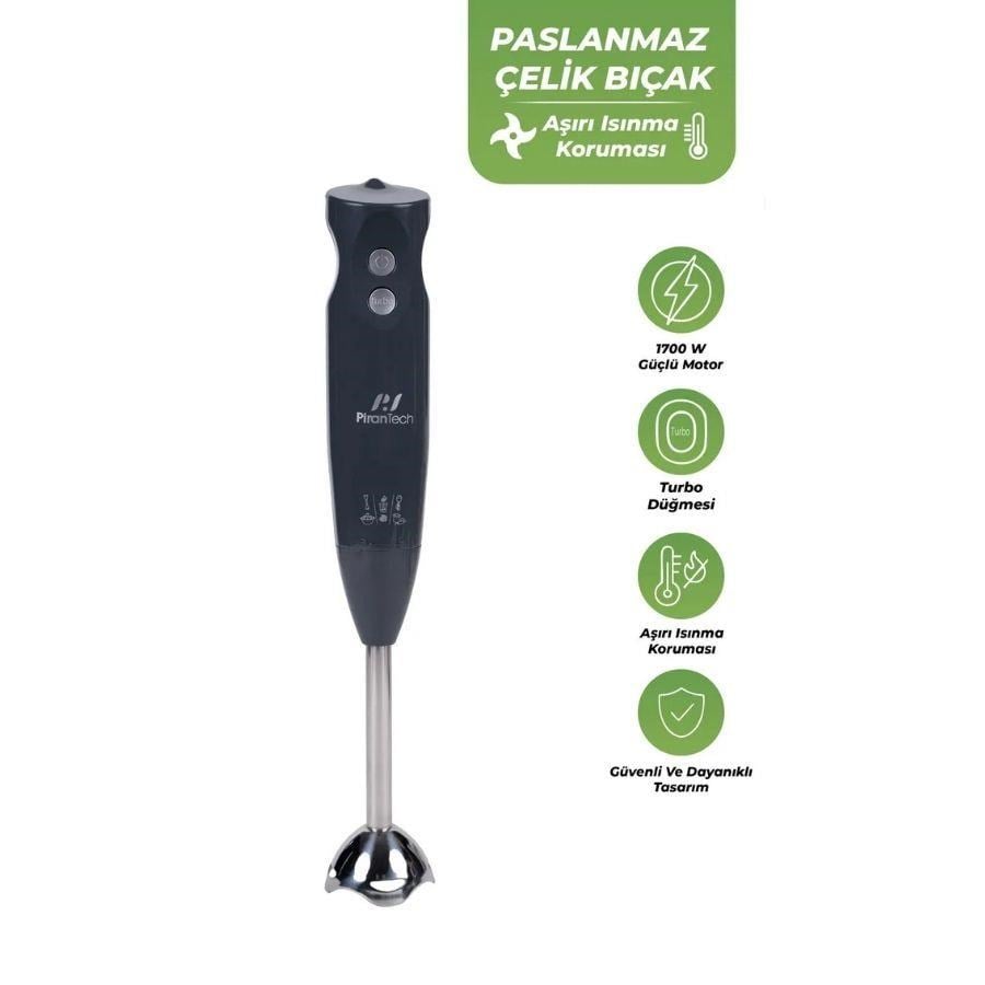 PİRANTECH YH-83 ÇUBUK BLENDER | Kredi Kartsız Elden Taksit | Habipler AVM