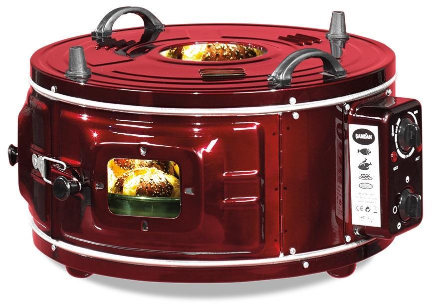 ŞAMDAN 1005 (32 Litre) TERMOSTATLI DAVUL FIRIN