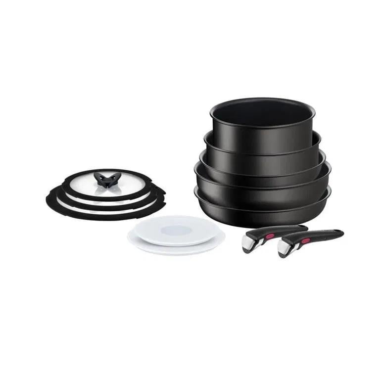 TEFAL Ingenio Exception Titanyum 6X Büyük Set 12 Parça TENCERE SETİ (2100129606)