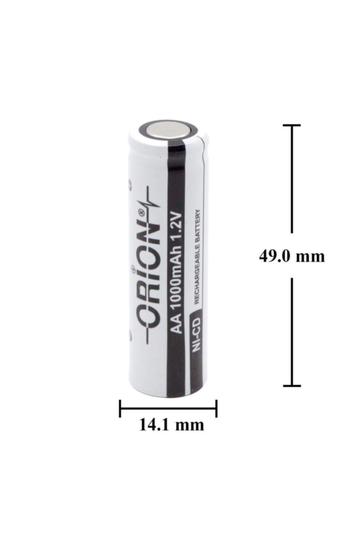 1.2v Ni-cd Aa 1000mah Şarj Edilebilir Kalem Pil Başlıksız