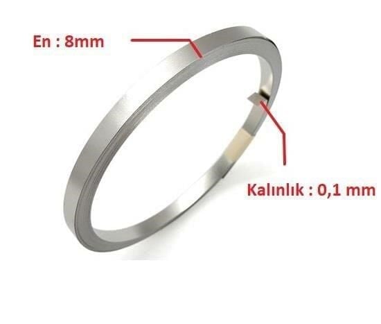 0,10x8mm Nikel Kaplı Punta Teli - 1 Kg