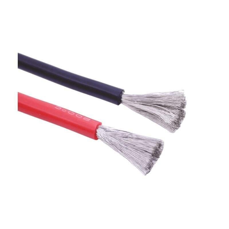 12 AWG Silikon Kablo (Kırmızı + Siyah)