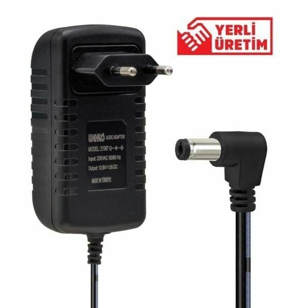 3S 2A 12.6V Lityum Şarjer 5,5x2,5 Uçlu Priz Tipi