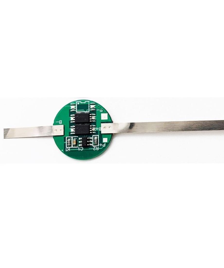 OLT 1S 5A Nikelli Lityum Pil (3,7V) Koruma Modülü Yuvarlak PCB