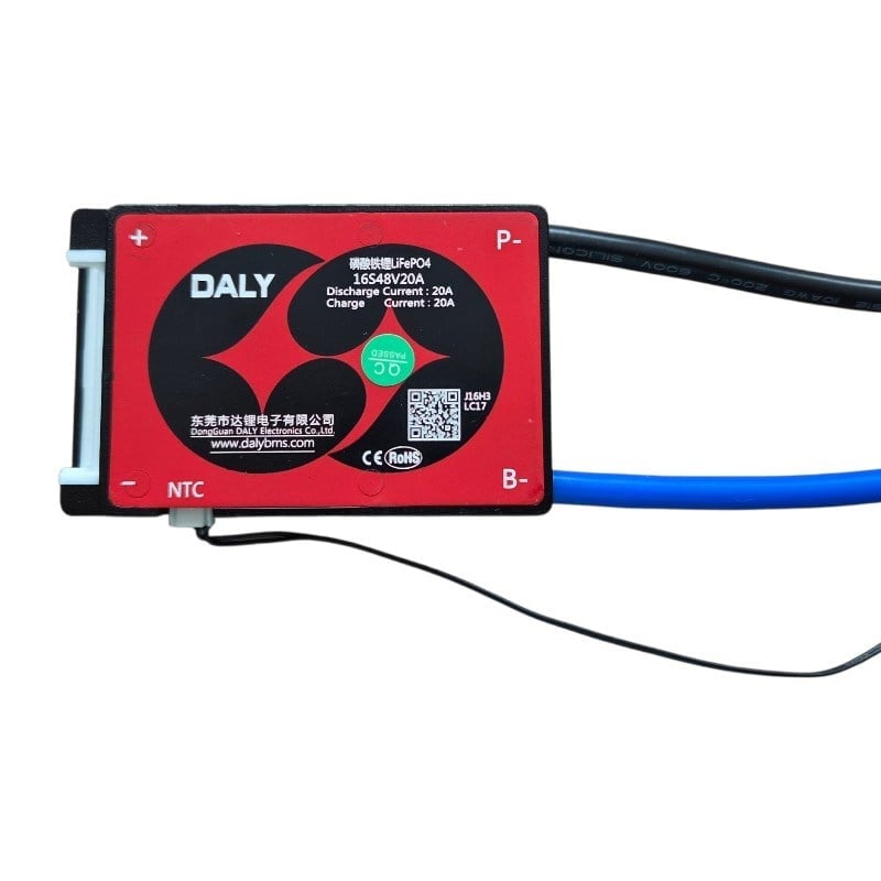 DALY 16S 20A Balanslı LiFePO4 Batarya BMS