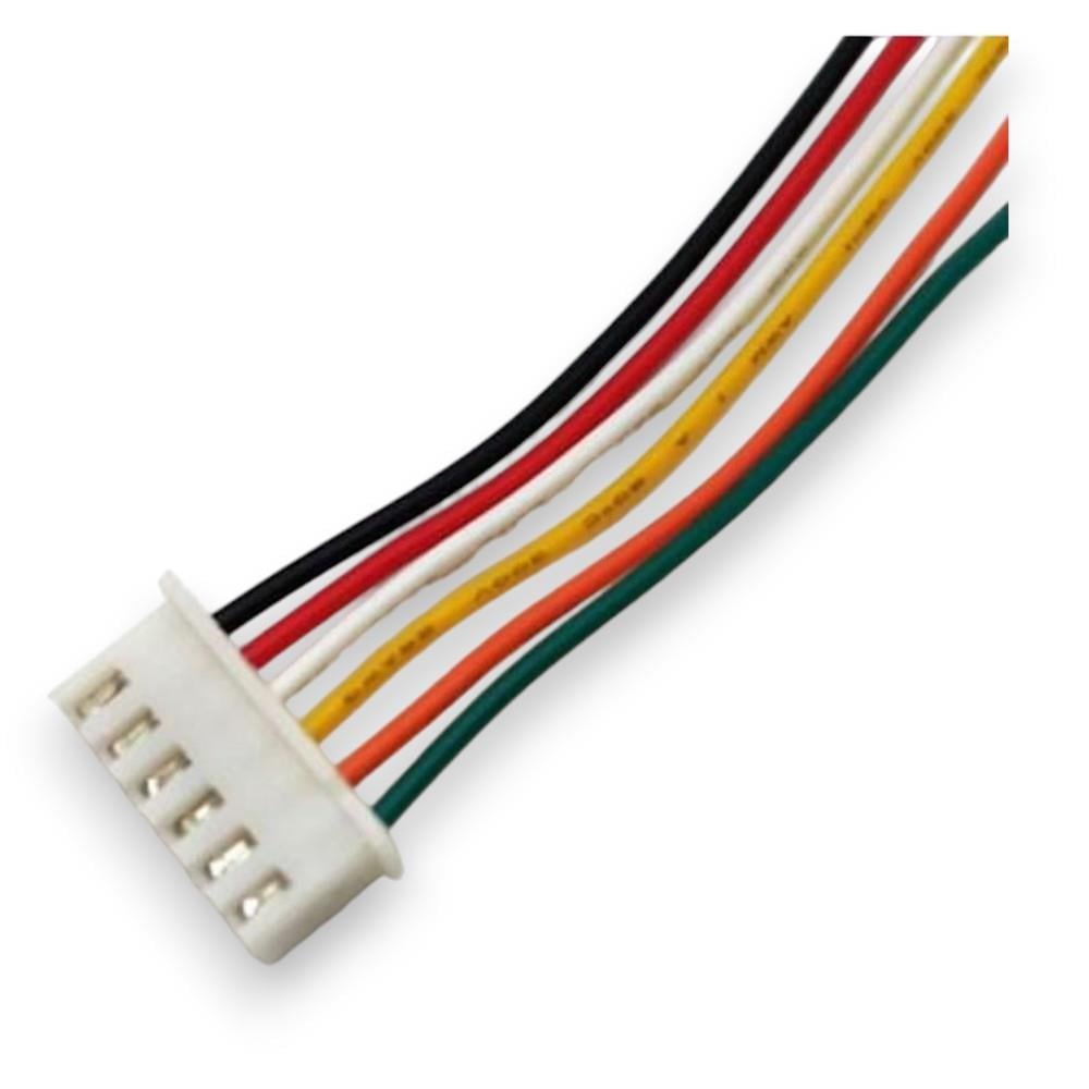 JST-XH 2.54mm 26AWG 20cm 6 pin Dişi