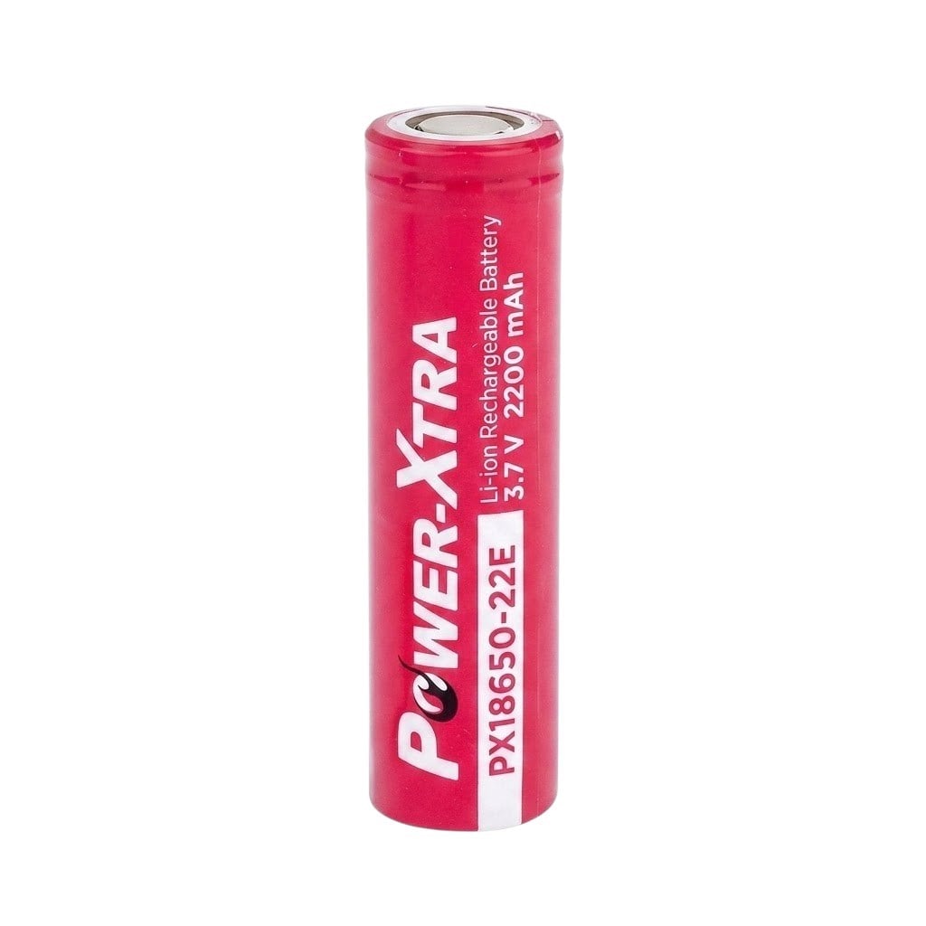 Power-Xtra PX18650-22E - 3.7V 2200 Mah Li-ion Şarjlı Pil - 5C