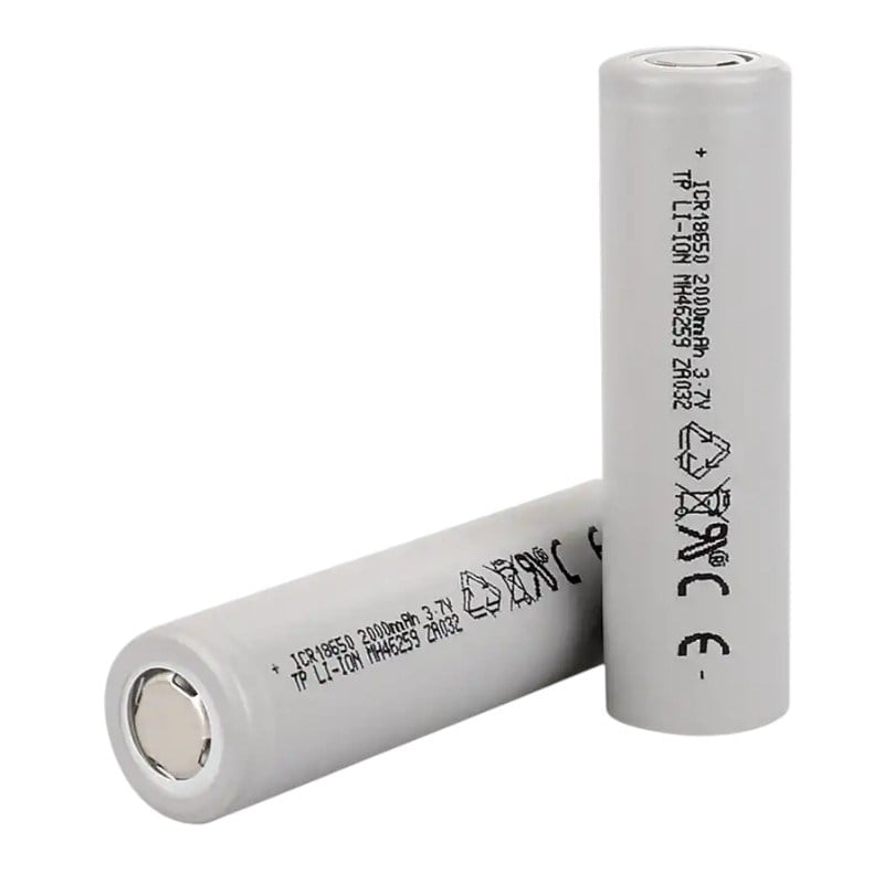 Tenpower ICR18650-20SG - 3.7V 2000 Mah Li-ion Şarjlı Pil - 30A 