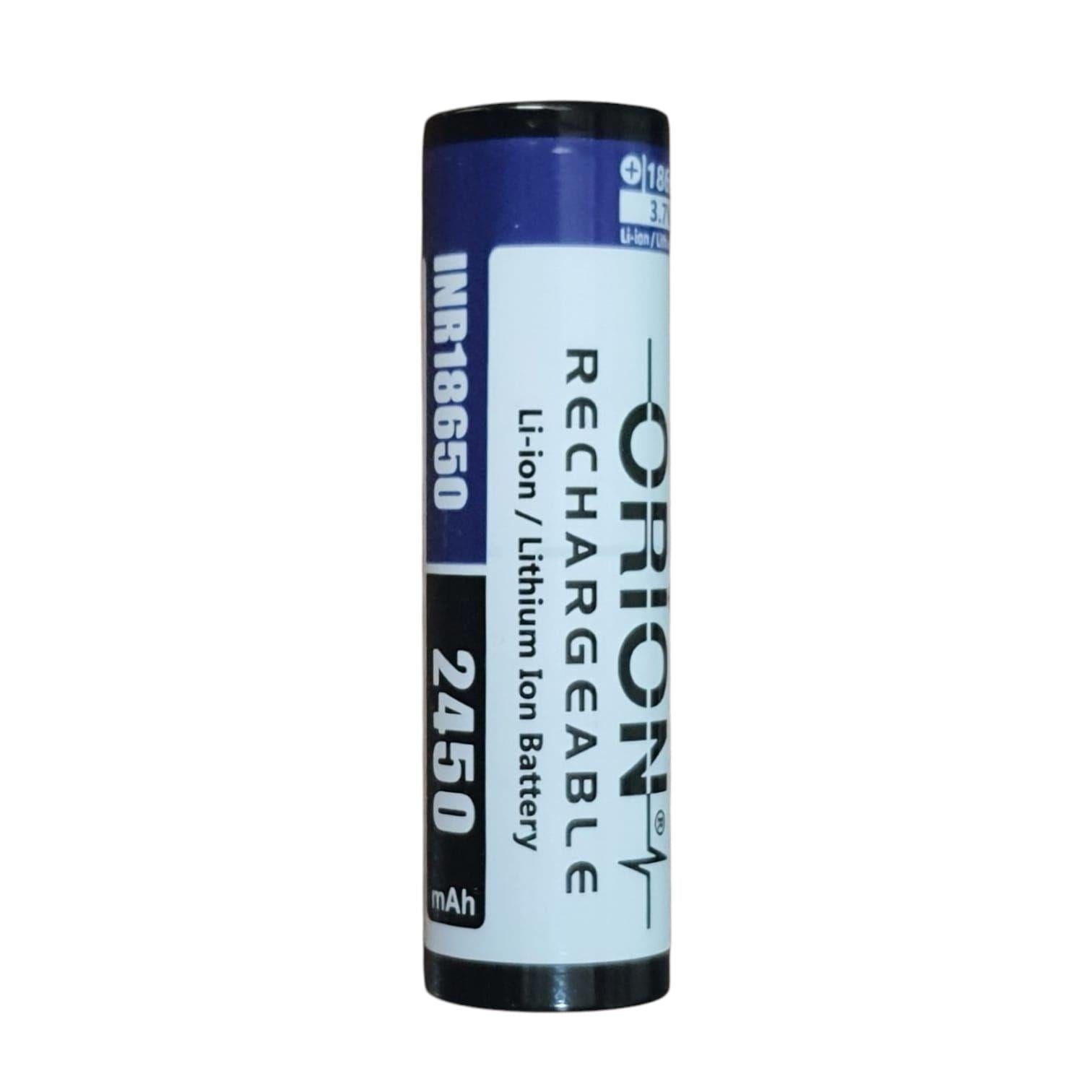 Orion 18650P 3.7V 2450 mAh 5C Şarj Edilebilir Li-ion Pil