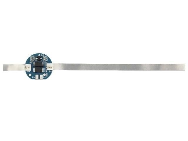 XR 1S 5A Nikelli Lityum Pil (3,7V) Koruma Modülü Yuvarlak PCB