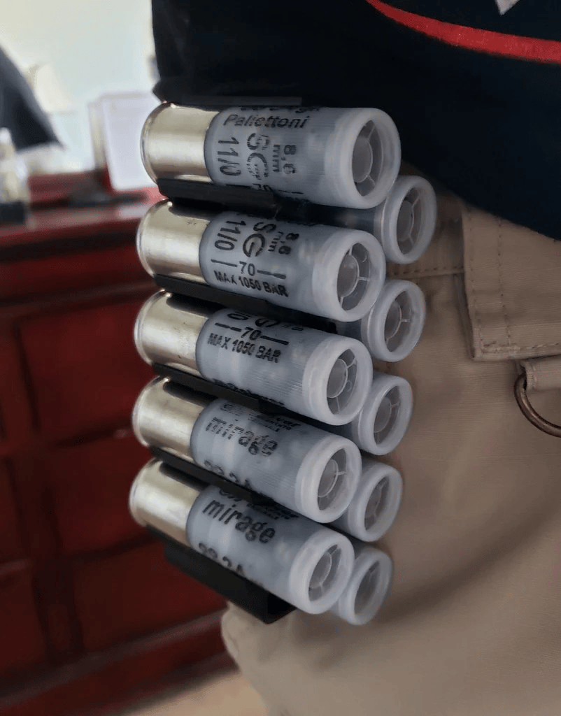 12 Kalibre Taktikal Kemer Fişekliği