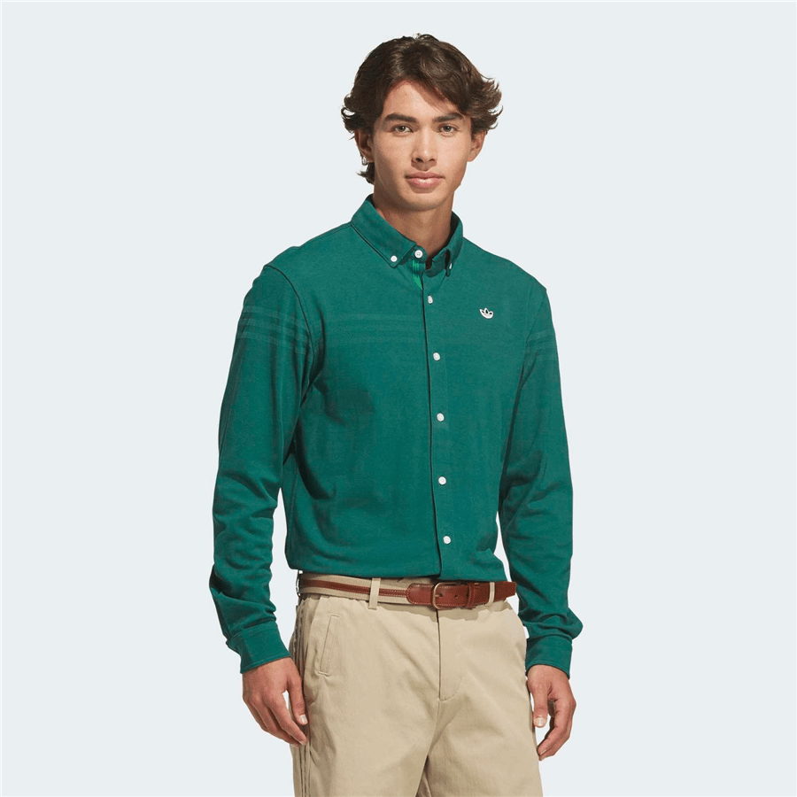 S LS Button Up