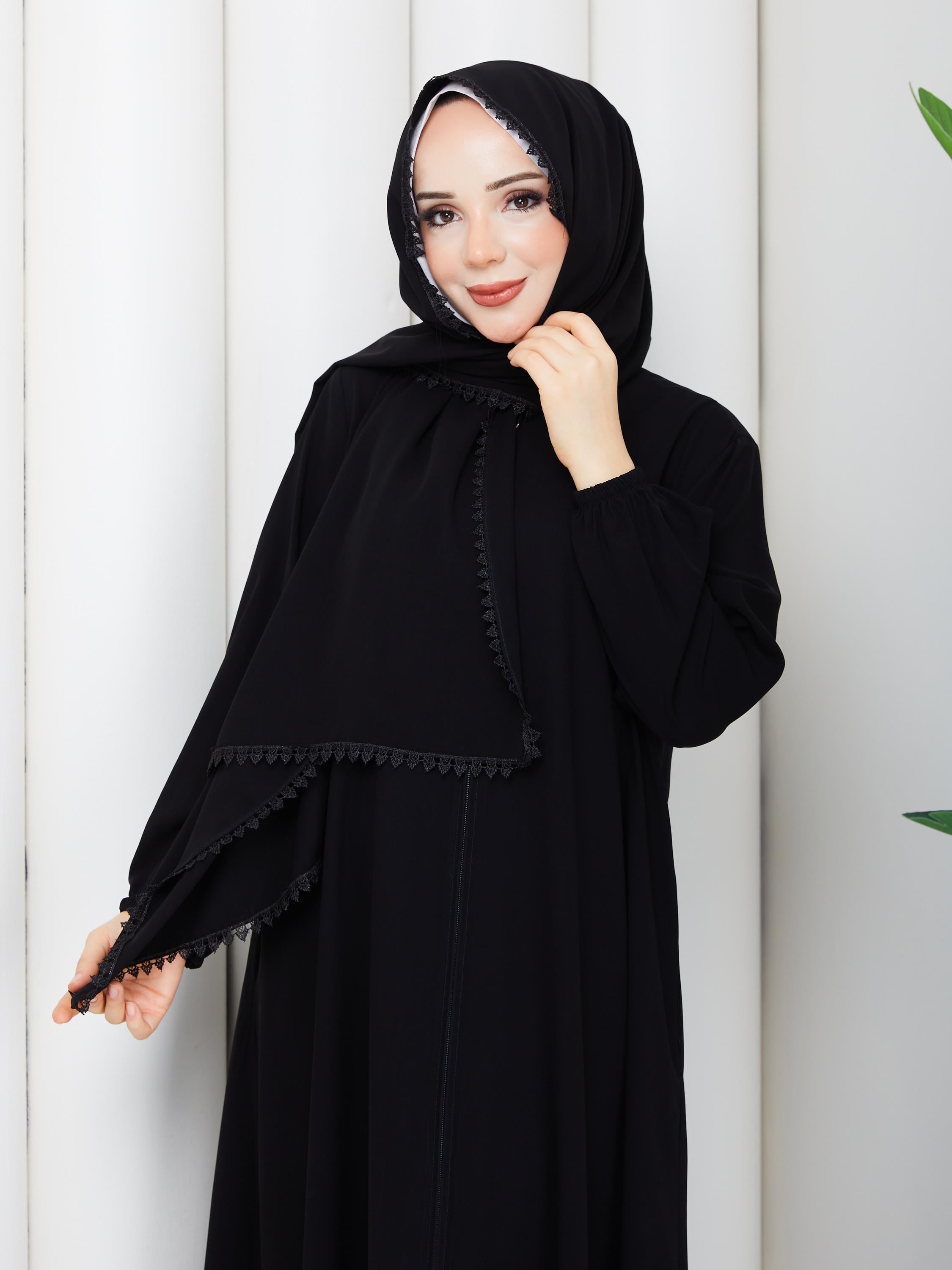 BAŞÖRTÜLÜ NAMAZ ELBİSESİ