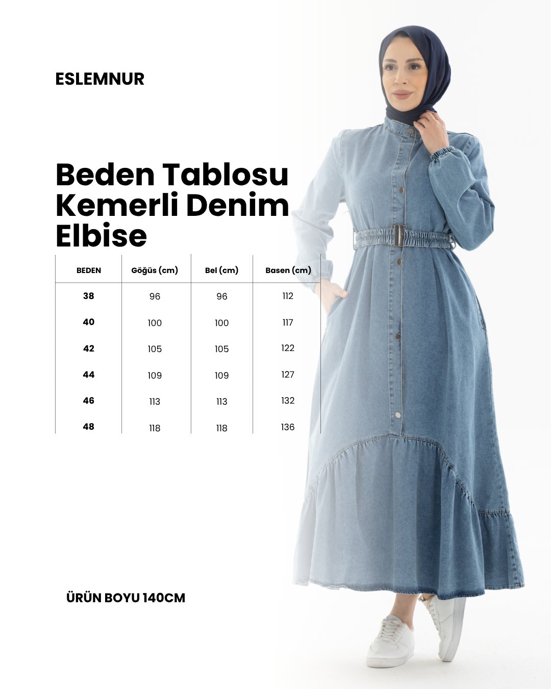 KOT ELBİSE KEMERLİ