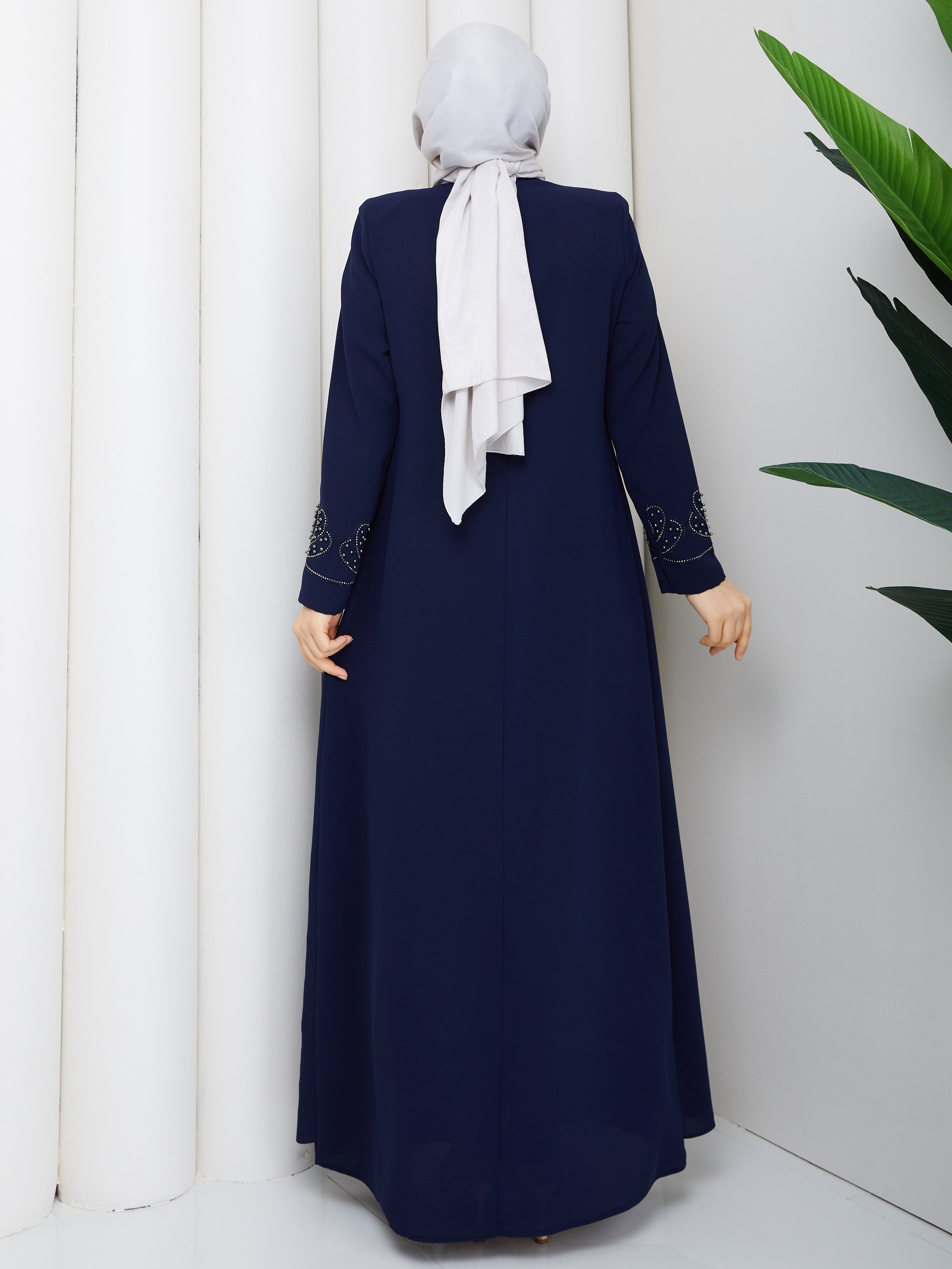 LALEZAR ELBİSE BÜYÜK BEDEN ANNE ELBİSESİ