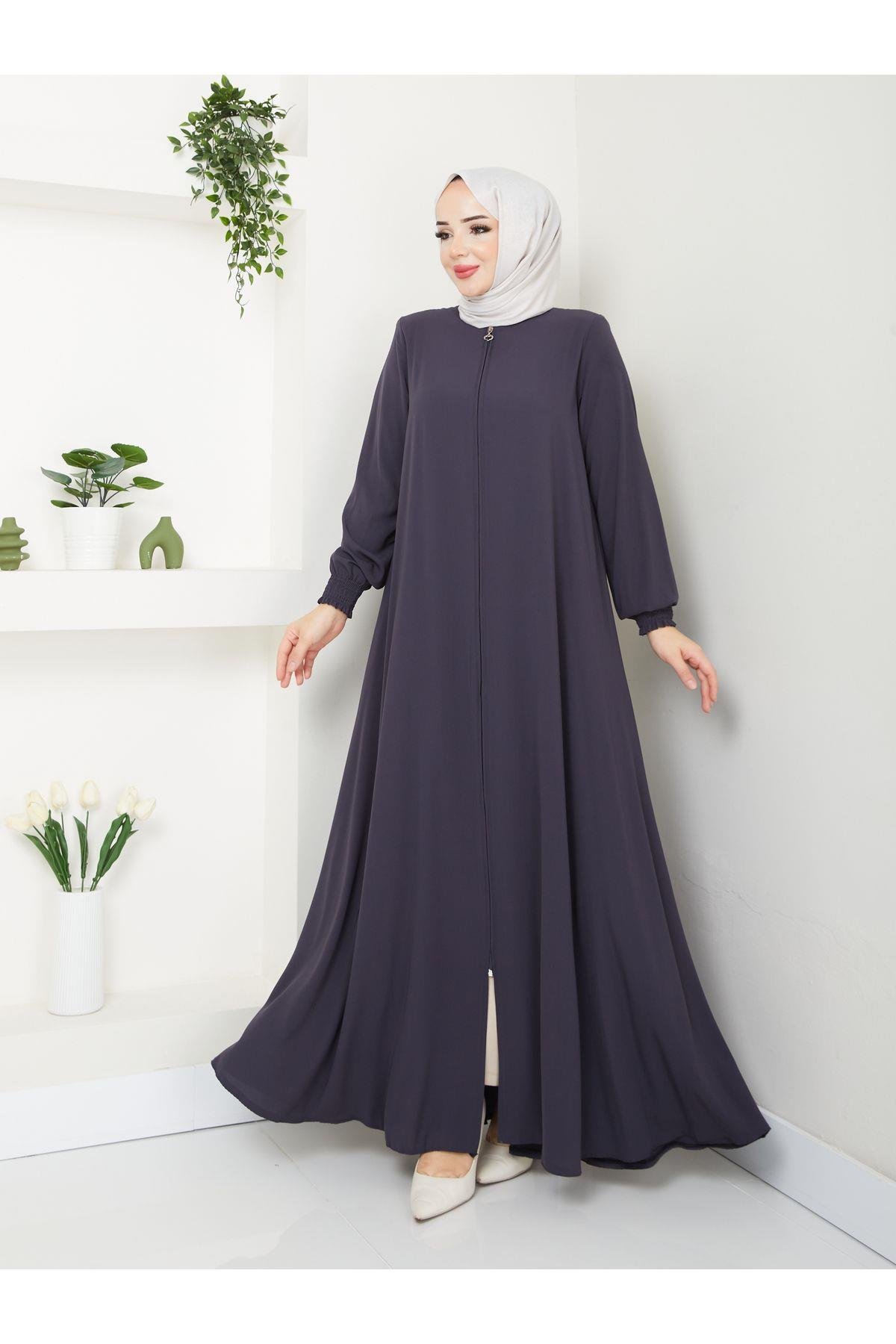 Mevlana Kolu Ribanalı Medine Ipeği Yazlık Ferace