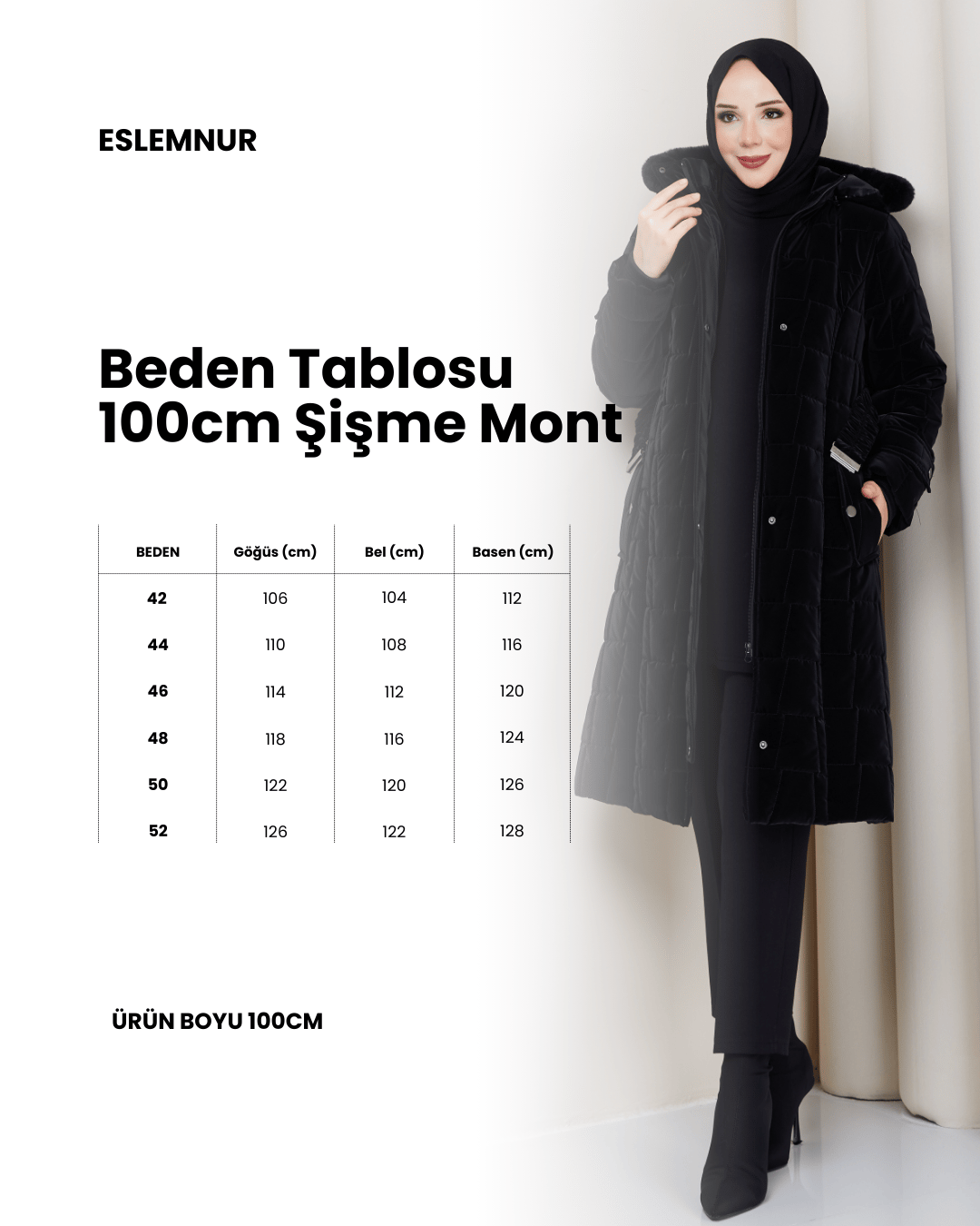 NOVA KUMAŞ ŞİŞME MONT 100CM