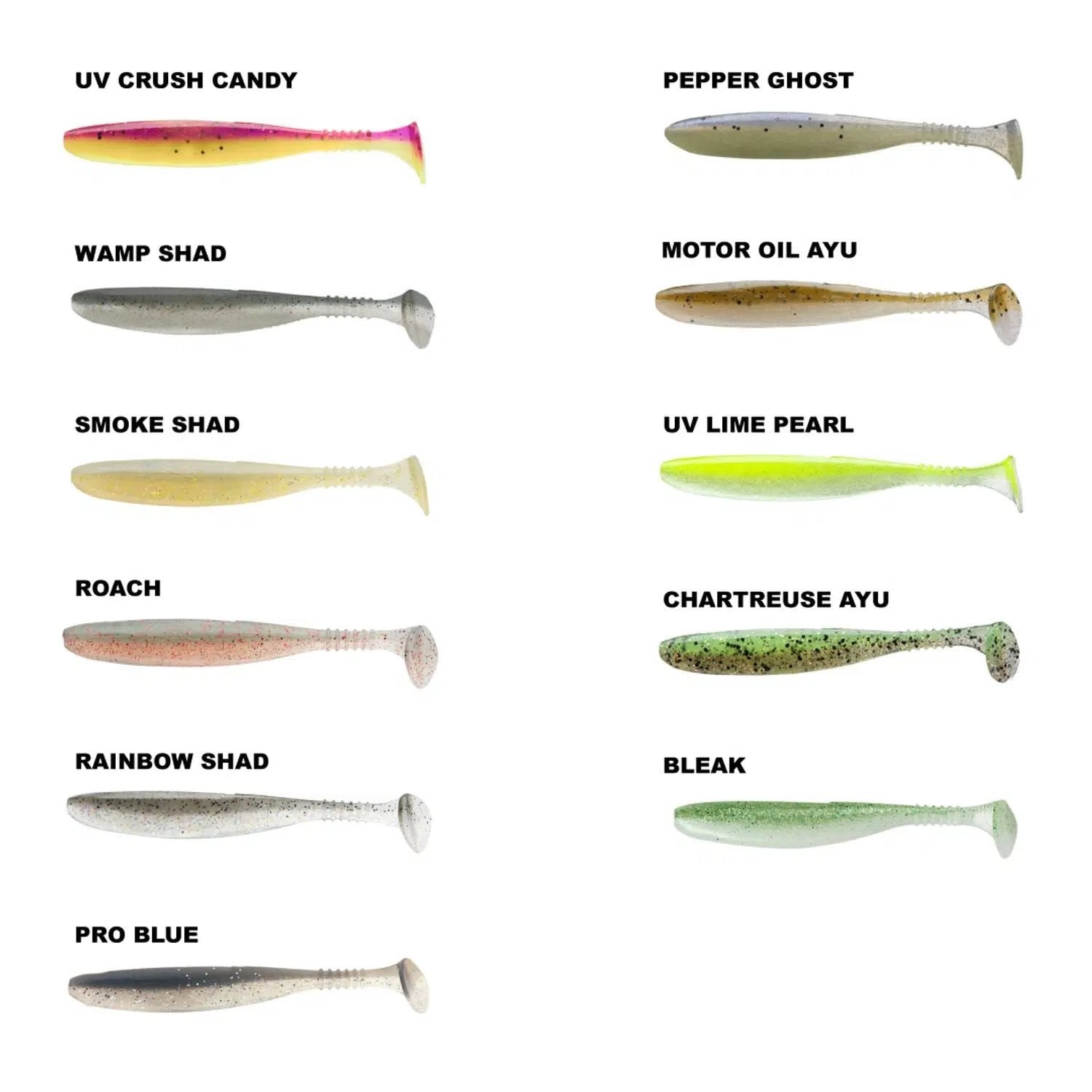 Daiwa L.S D Fin 7.6cm 3gr 10 Adet Silikon Yem