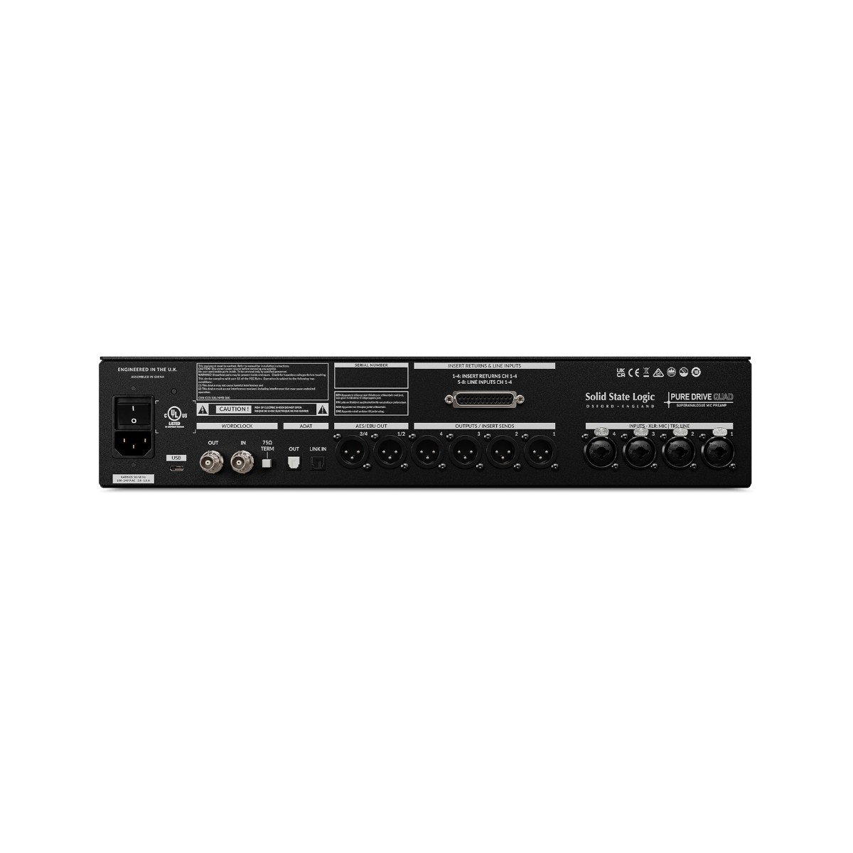 SSL Pure Drive Quad